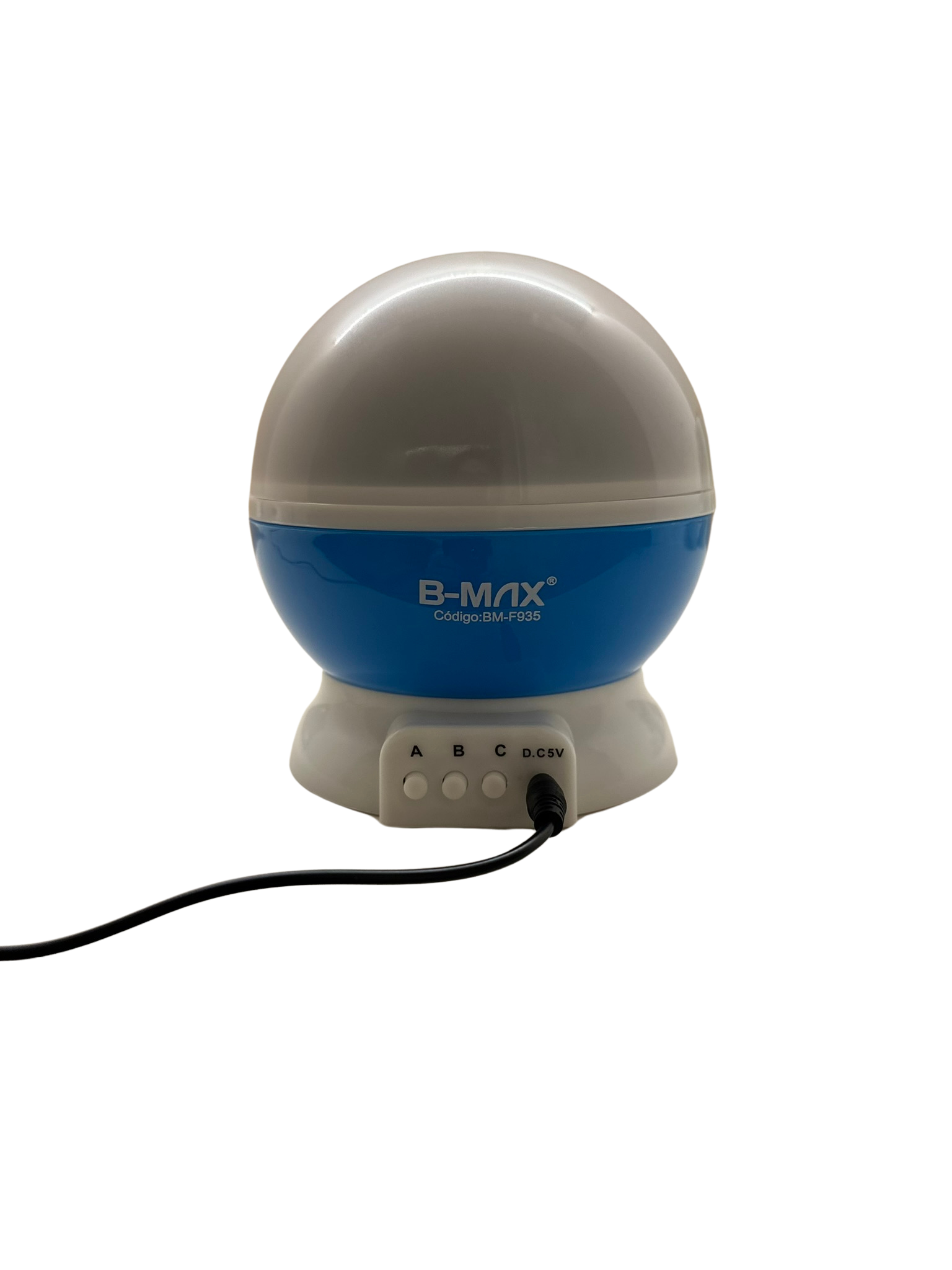 Luminária Estelar 360° Projeção Giratória RGB com Estrelas -