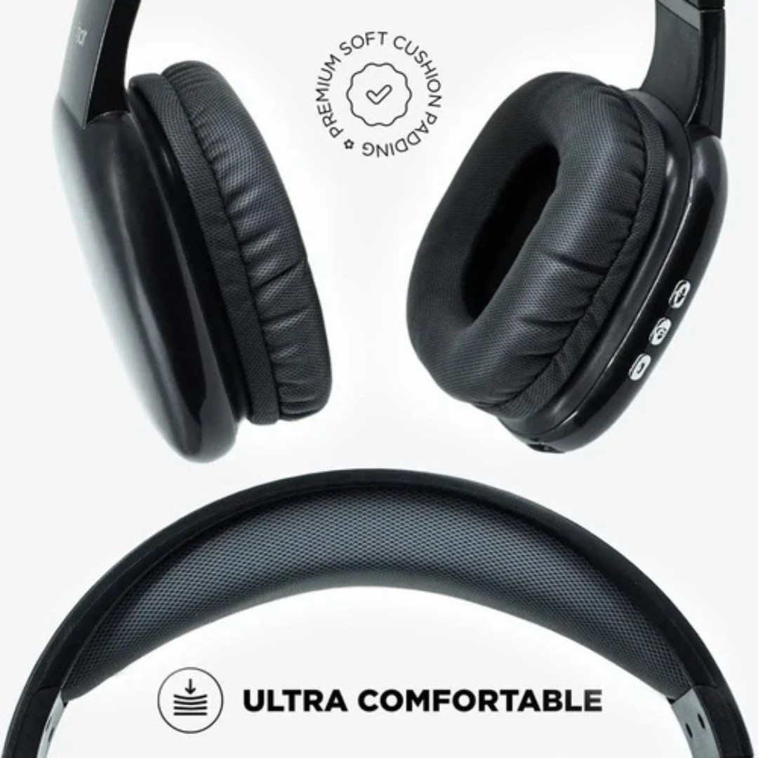Fone De Ouvido Bluetooth P9 Air - S/ Fio Wireless Preto