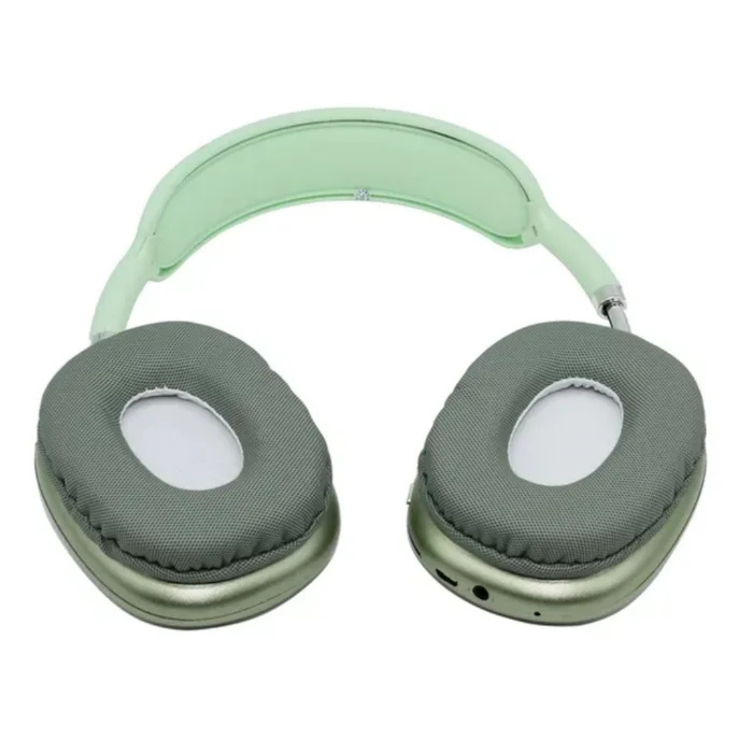 Fone De Ouvido Bluetooth P9 Air - S/ Fio Wireless Verde
