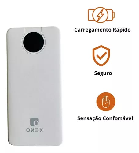 Carregador Portátil Com Display Digital
