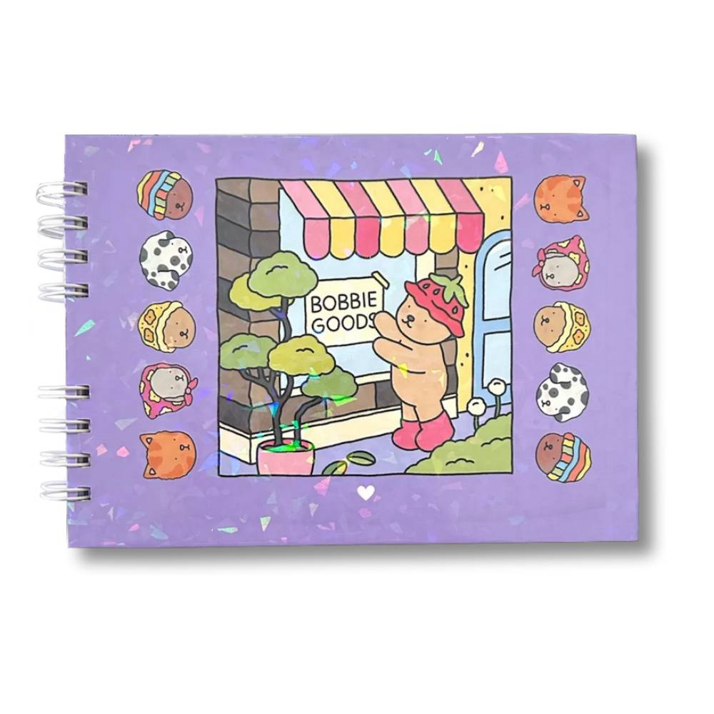 Livro Colorir Infantil URSO BOB - 50 Folhas Capa Dura