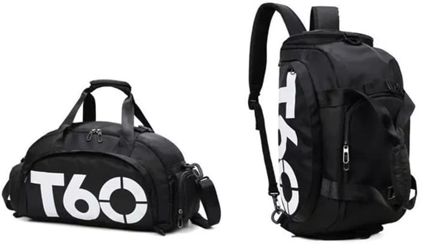 T60 - Bolsa Esportiva Multifuncional Transversal Preto