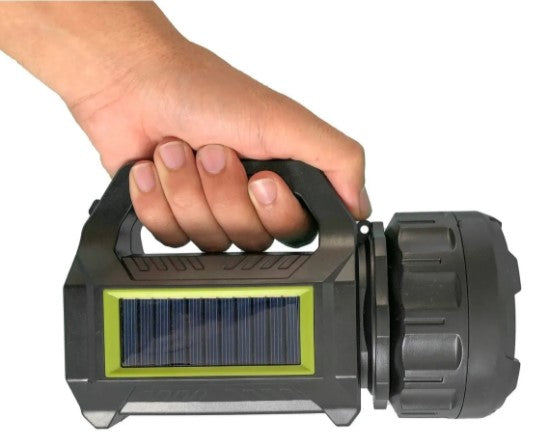Super Lanterna Solar Recarregável TD-5000A