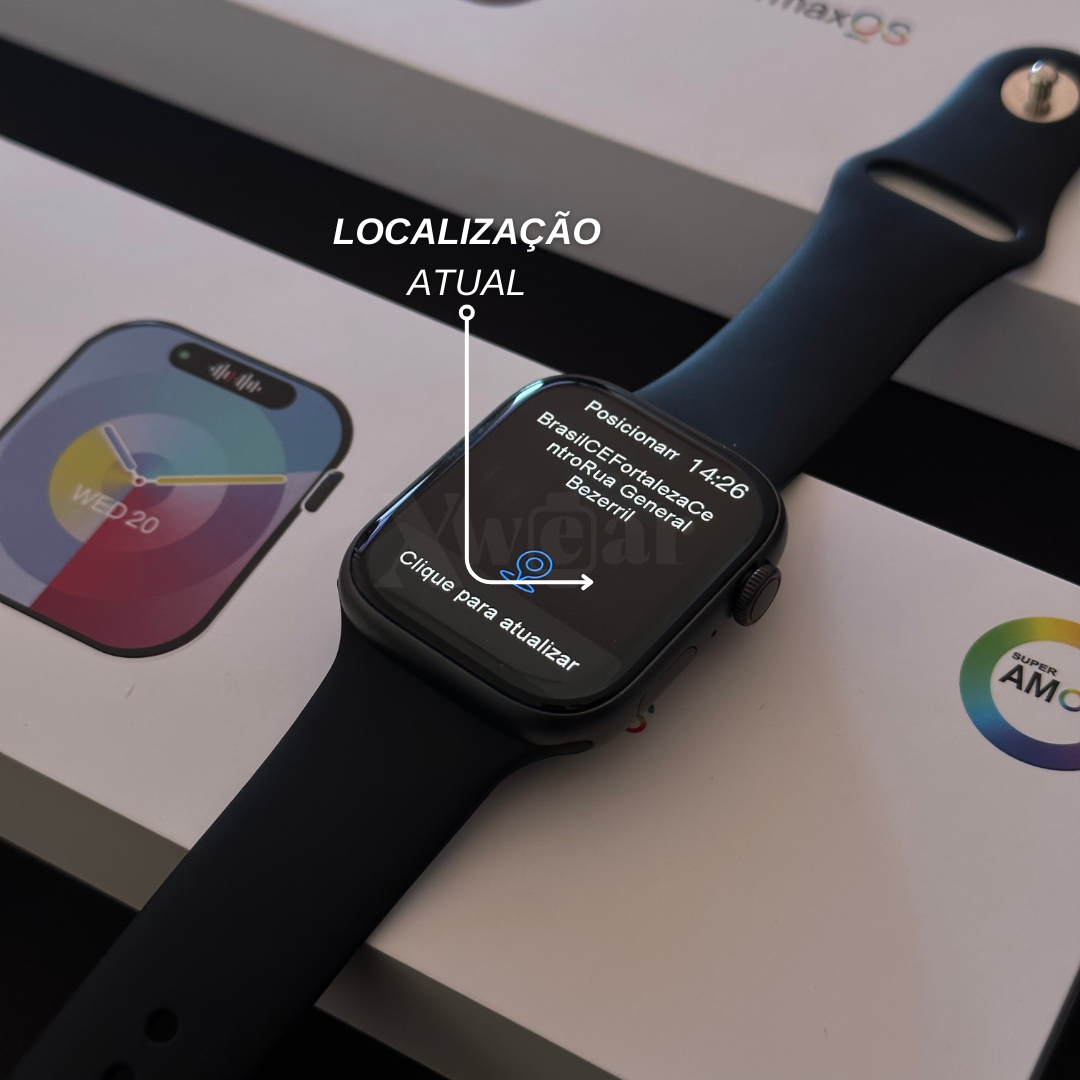 Smartwatch W99 45 mm – AMOLED, GPS, NFC e ChatGPT