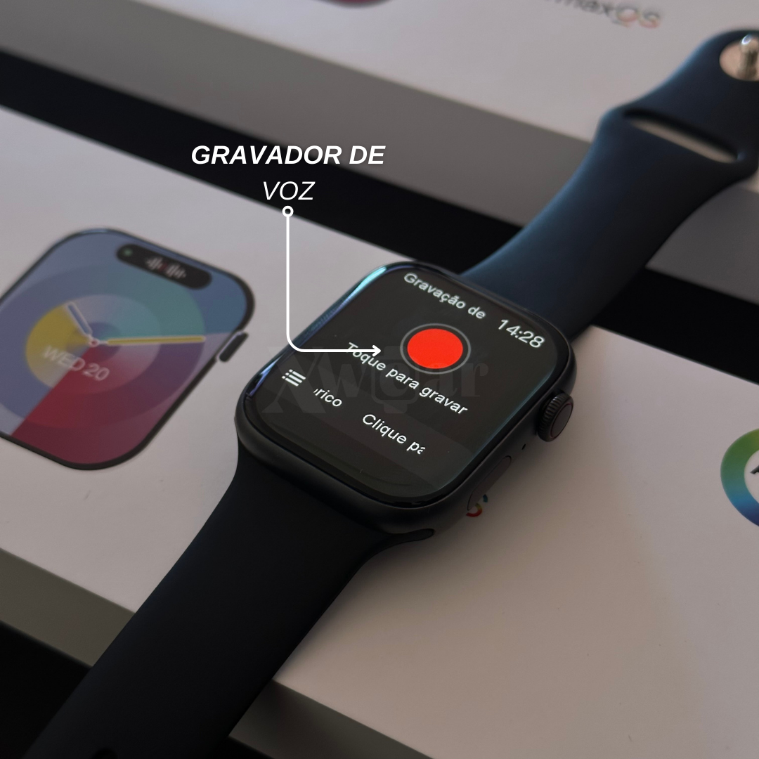 Smartwatch W99 45 mm – AMOLED, GPS, NFC e ChatGPT