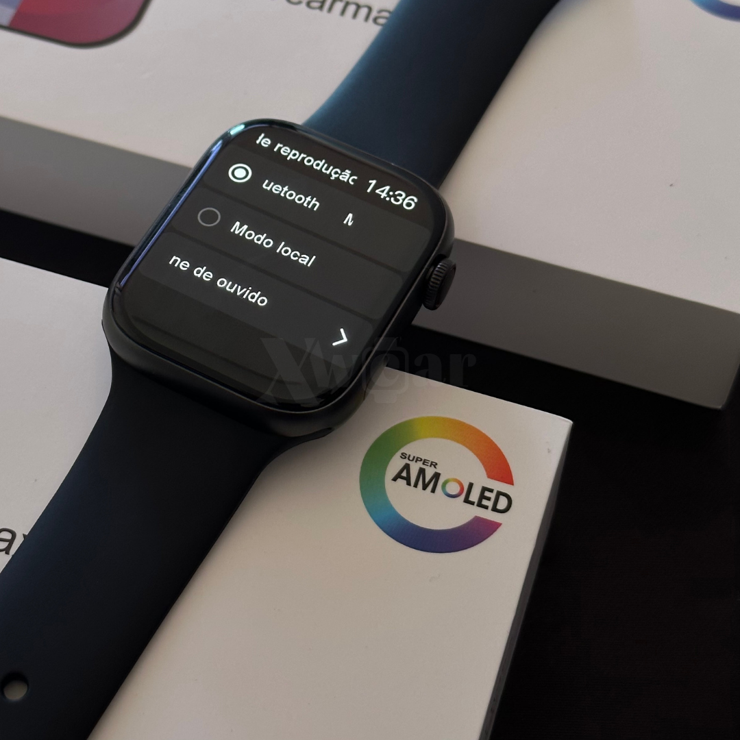 Smartwatch W99 45 mm – AMOLED, GPS, NFC e ChatGPT