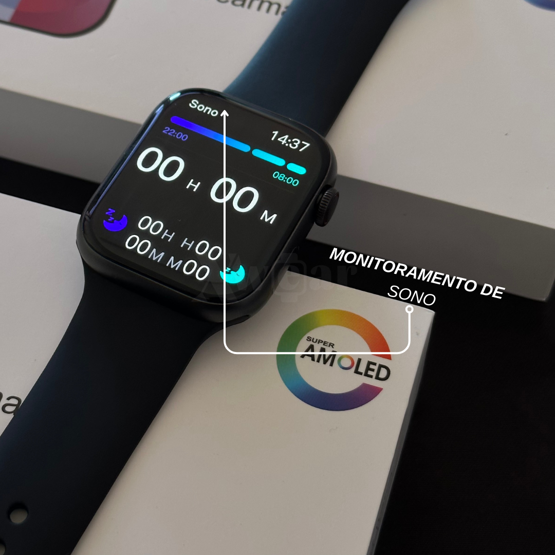 Smartwatch W99 45 mm – AMOLED, GPS, NFC e ChatGPT
