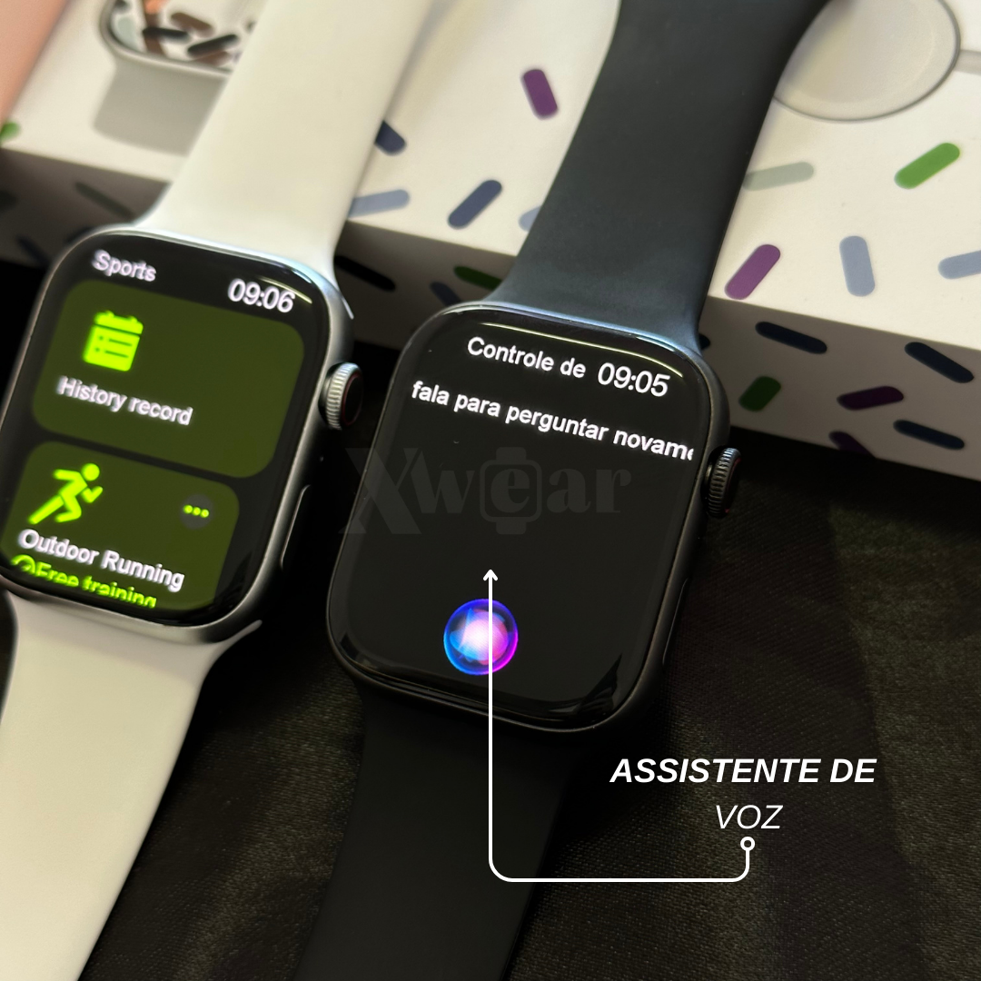 Smartwatch W99 Série 9 – 45 mm, Gestos e 2 GB Música