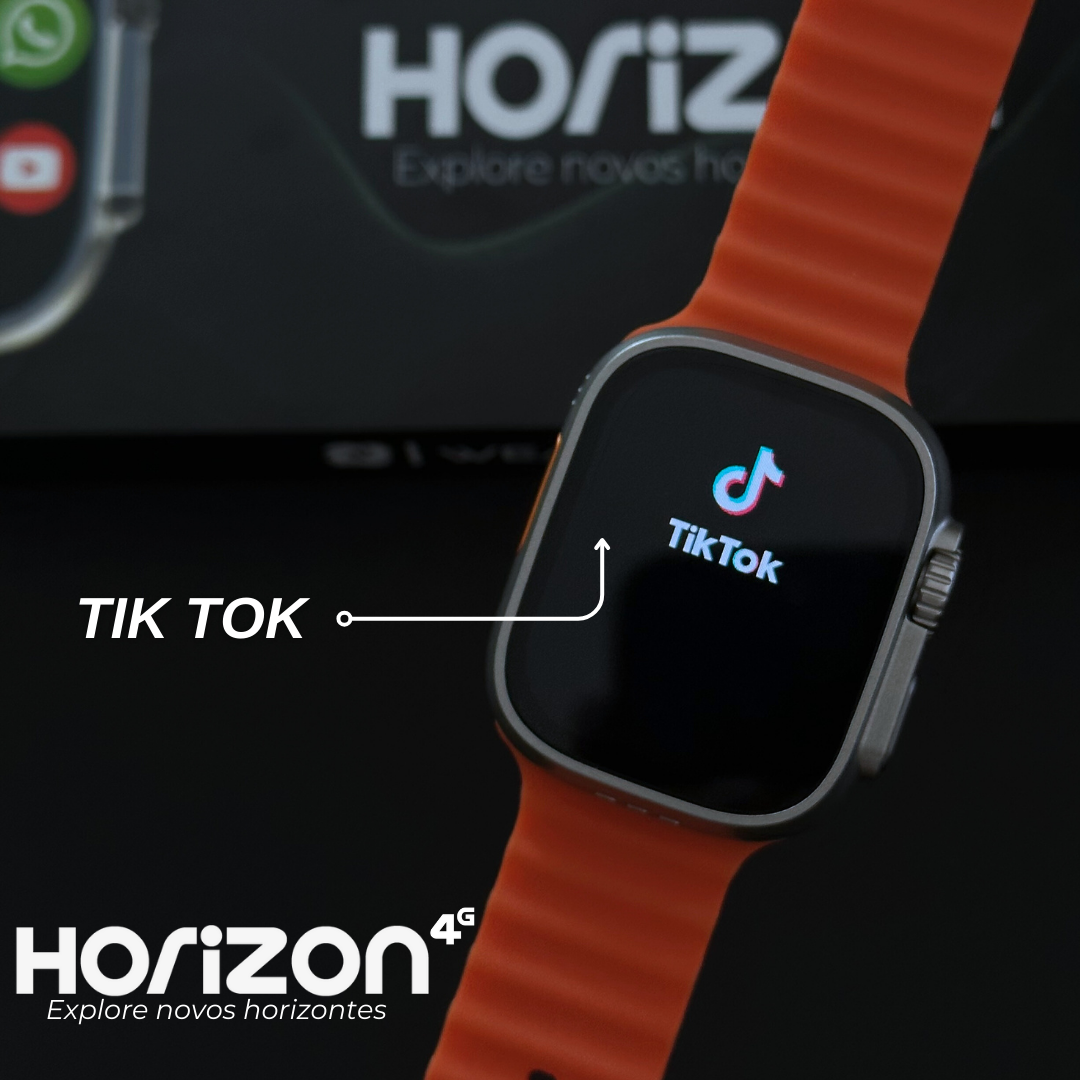Smartwatch Horizon 4G Wearzone – Android, Câmera e GPS - celular de pulso