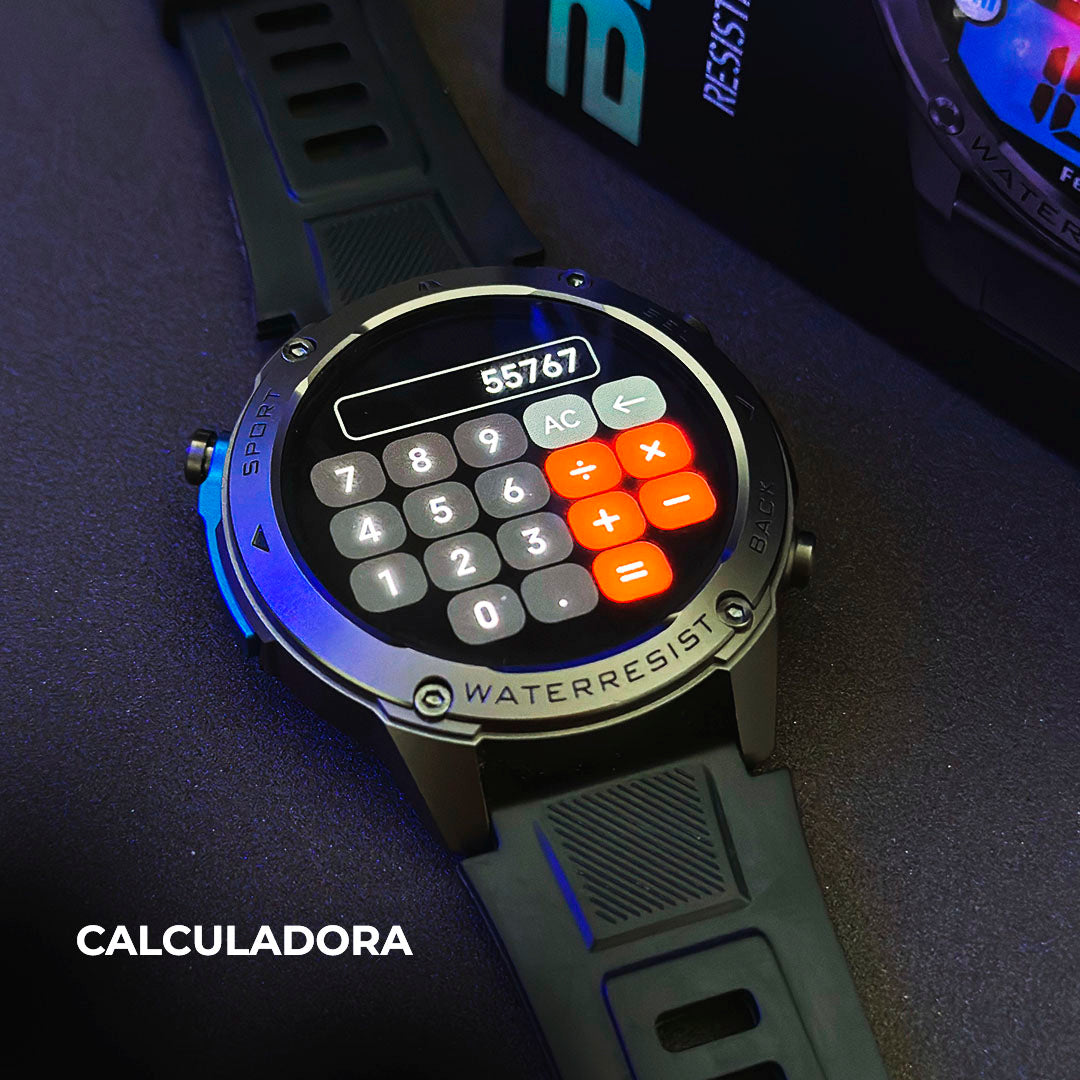 Smartwatch Brave GPS – Aventura Extrema e Água do Mar