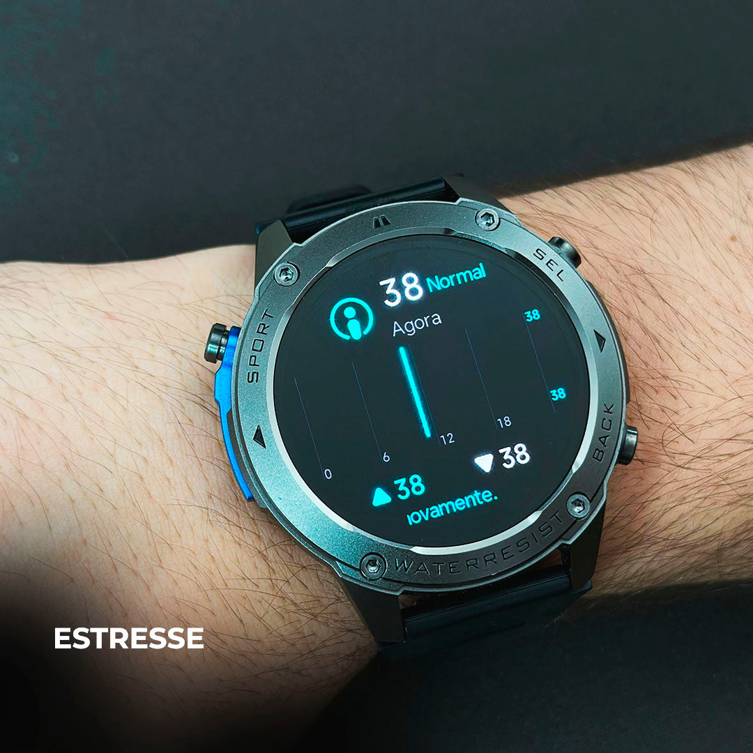 Smartwatch Brave GPS – Aventura Extrema e Água do Mar