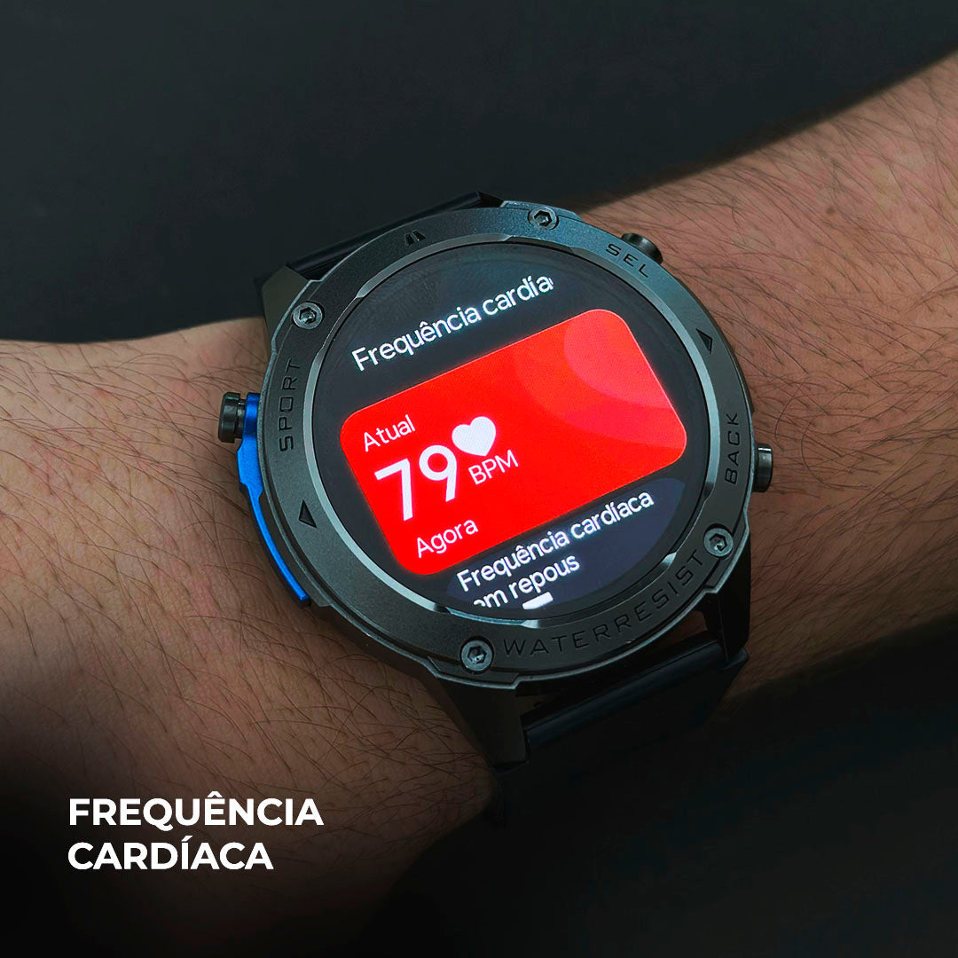 Smartwatch Brave GPS – Aventura Extrema e Água do Mar