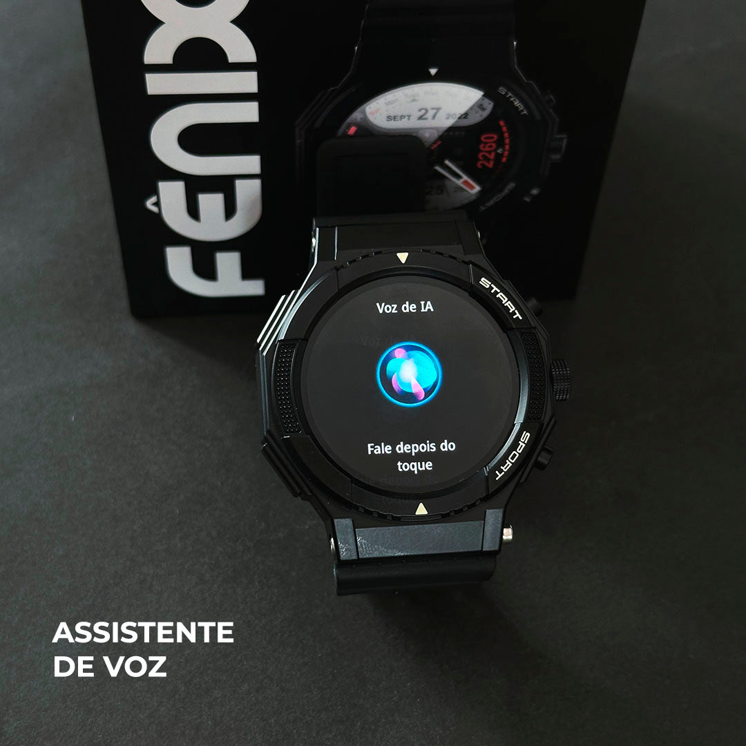 Smartwatch Fenix GPS – 100 Modos Esporte & Saúde