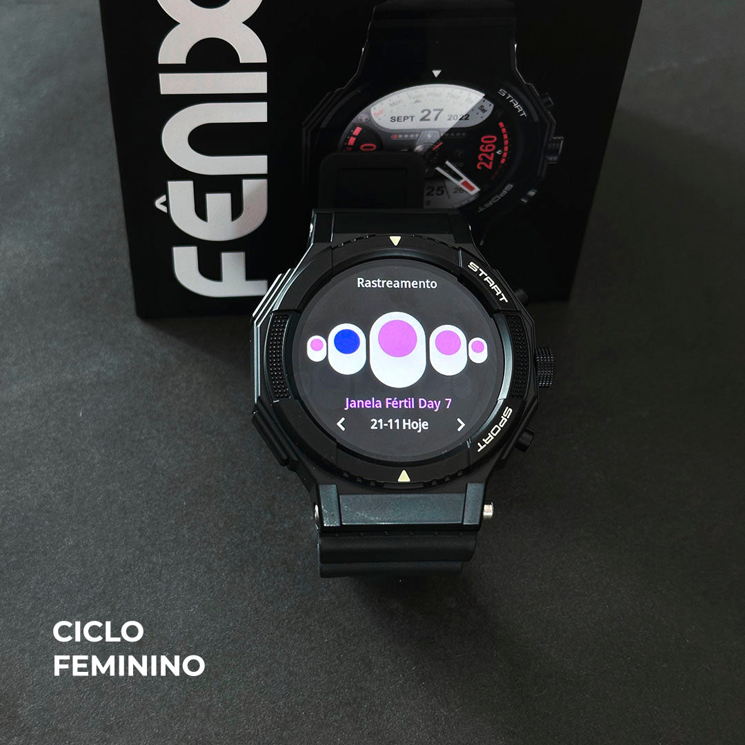 Smartwatch Fenix GPS – 100 Modos Esporte & Saúde