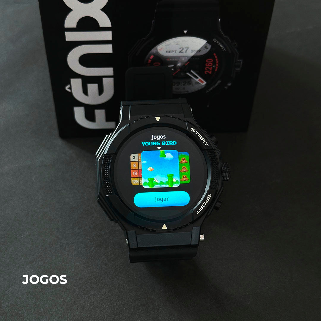 Smartwatch Fenix GPS – 100 Modos Esporte & Saúde