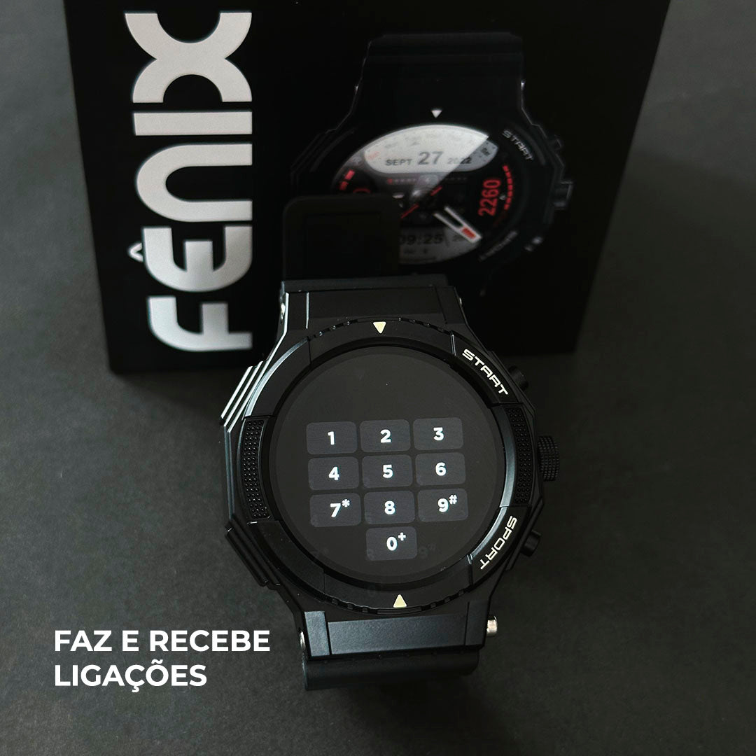 Smartwatch Fenix GPS – 100 Modos Esporte & Saúde