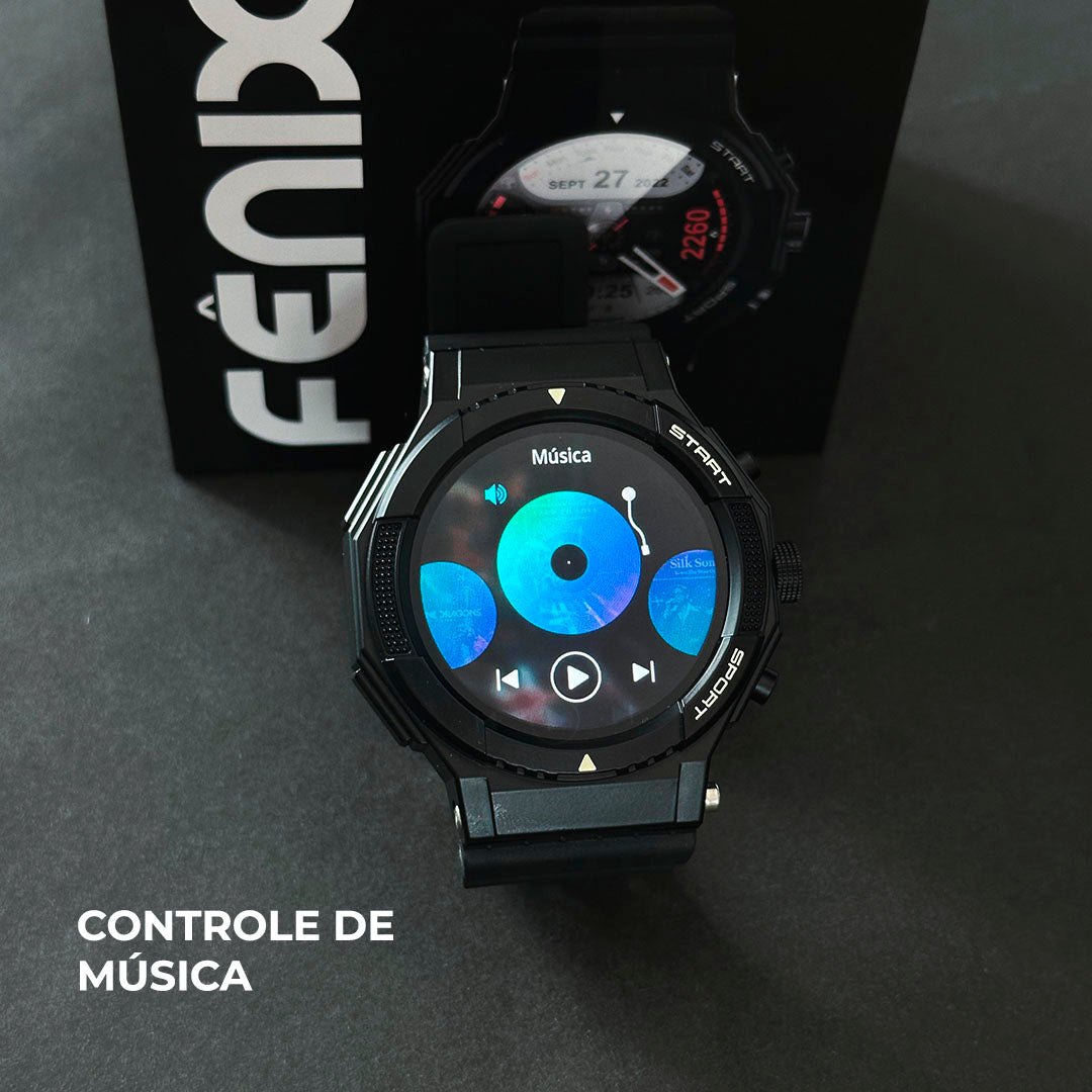 Smartwatch Fenix GPS – 100 Modos Esporte & Saúde