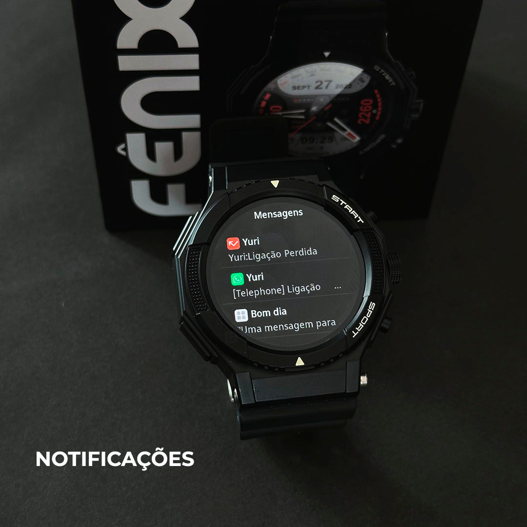 Smartwatch Fenix GPS – 100 Modos Esporte & Saúde