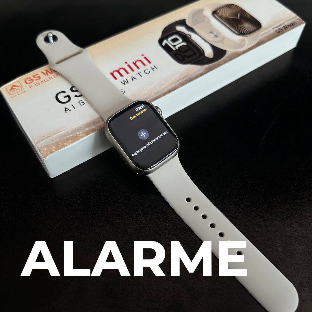 Smartwatch GS10 Mini – Série 10, Compacto & Inteligente