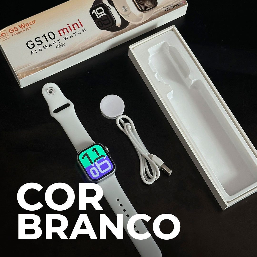 Smartwatch GS10 Mini – Série 10, Compacto & Inteligente