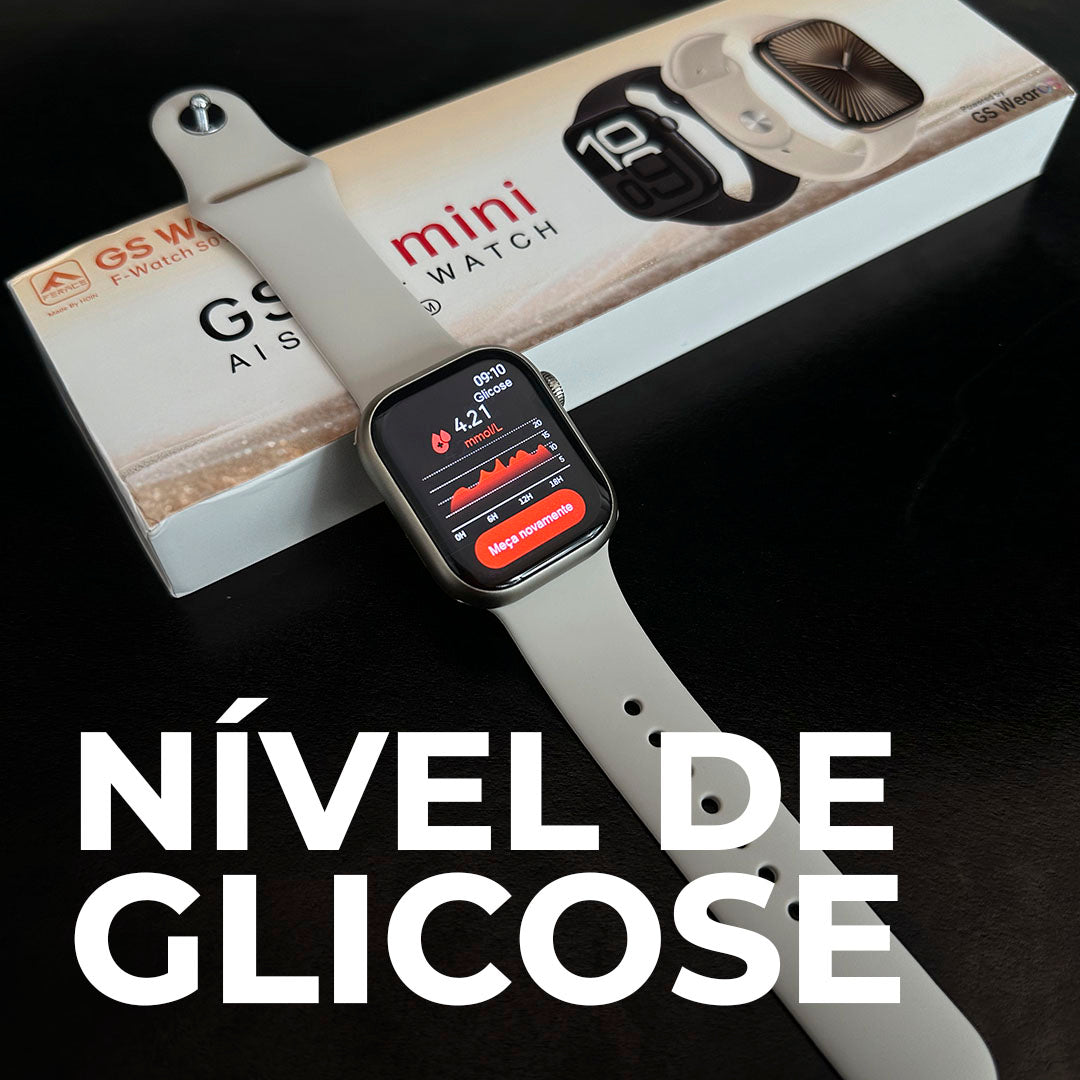 Smartwatch GS10 Mini – Série 10, Compacto & Inteligente