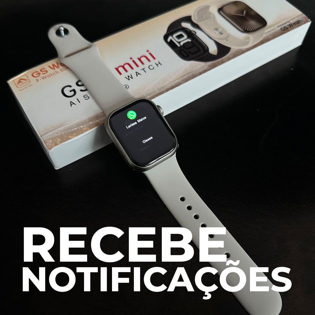 Smartwatch GS10 Mini – Série 10, Compacto & Inteligente