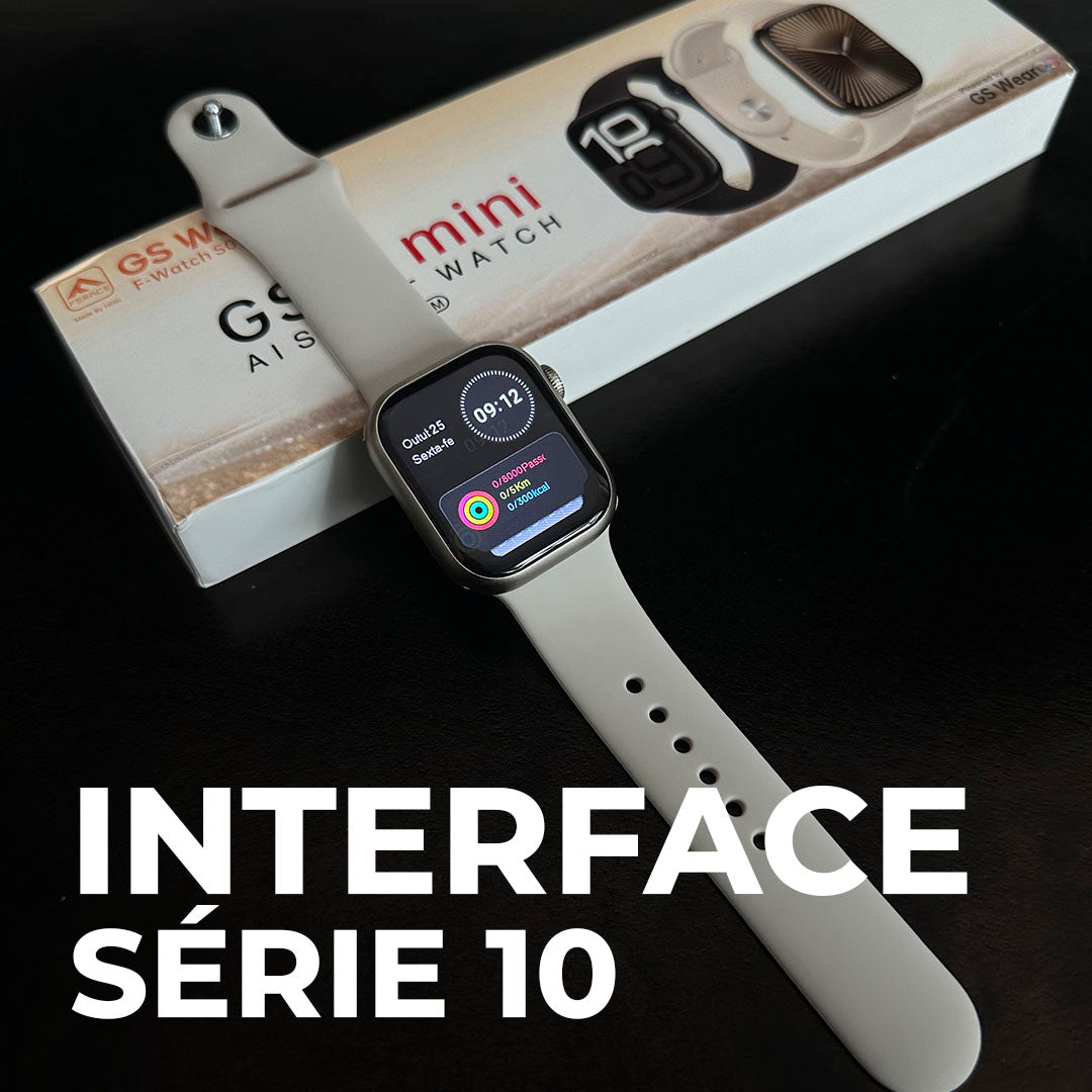Smartwatch GS10 Mini – Série 10, Compacto & Inteligente