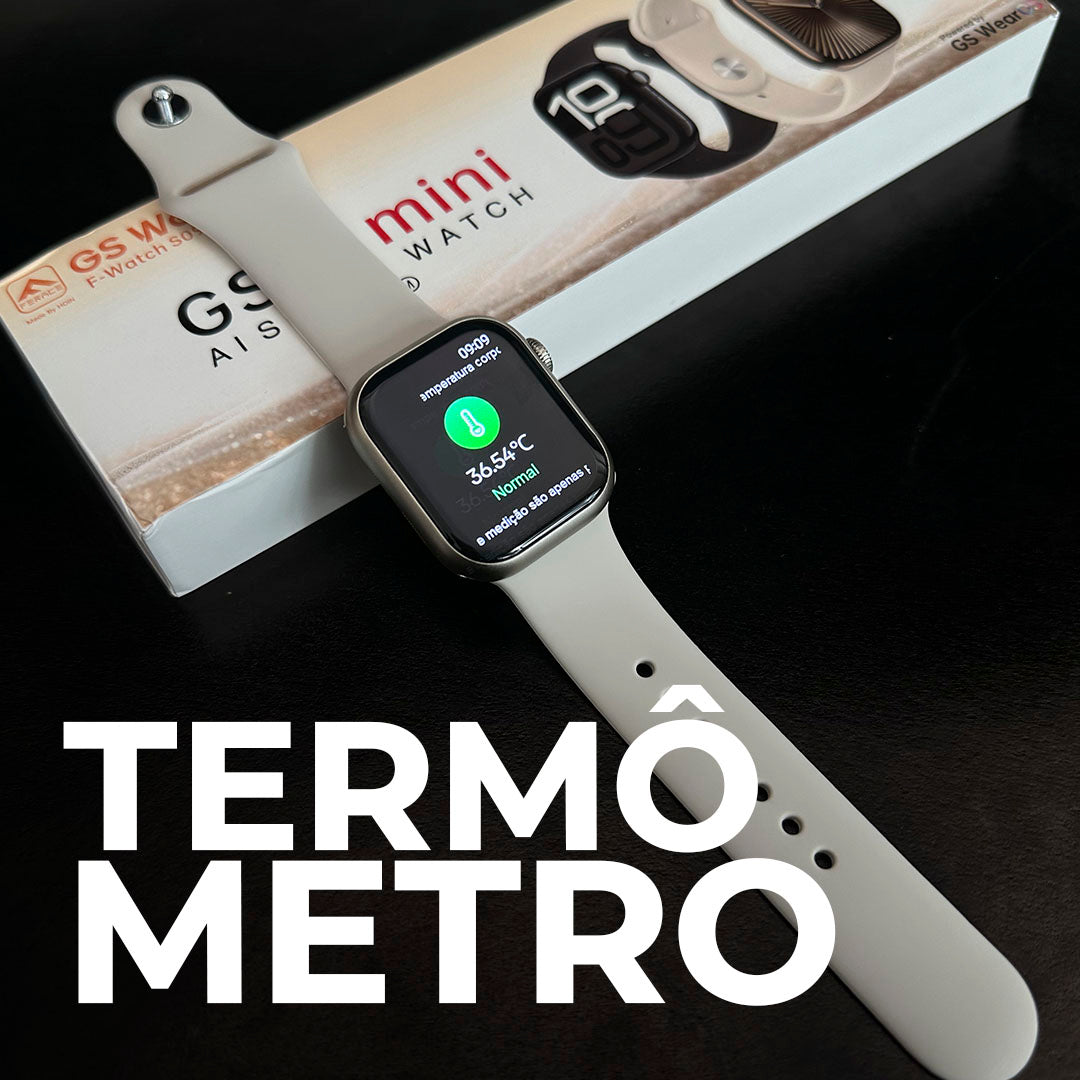 Smartwatch GS10 Mini – Série 10, Compacto & Inteligente