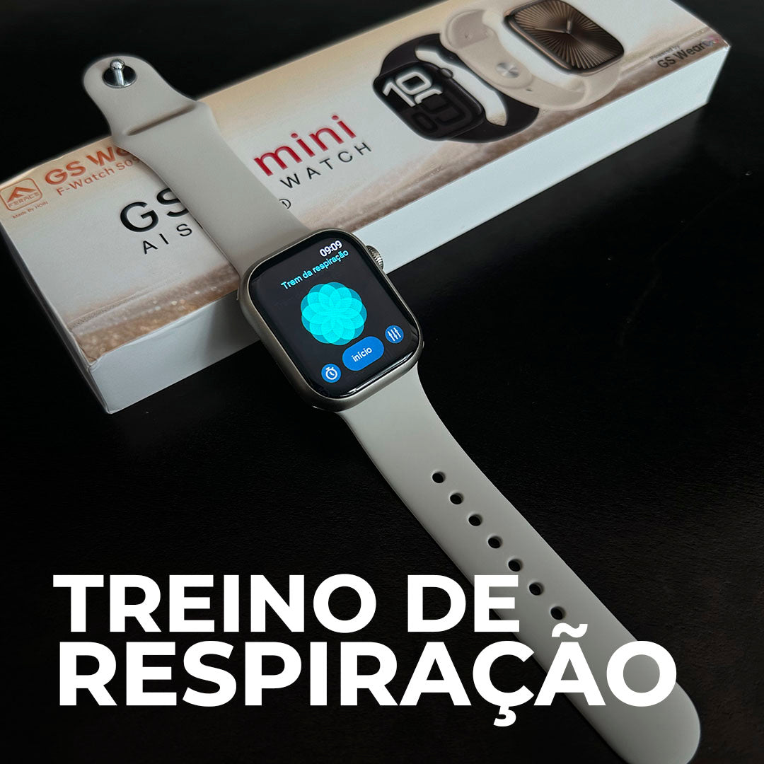 Smartwatch GS10 Mini – Série 10, Compacto & Inteligente