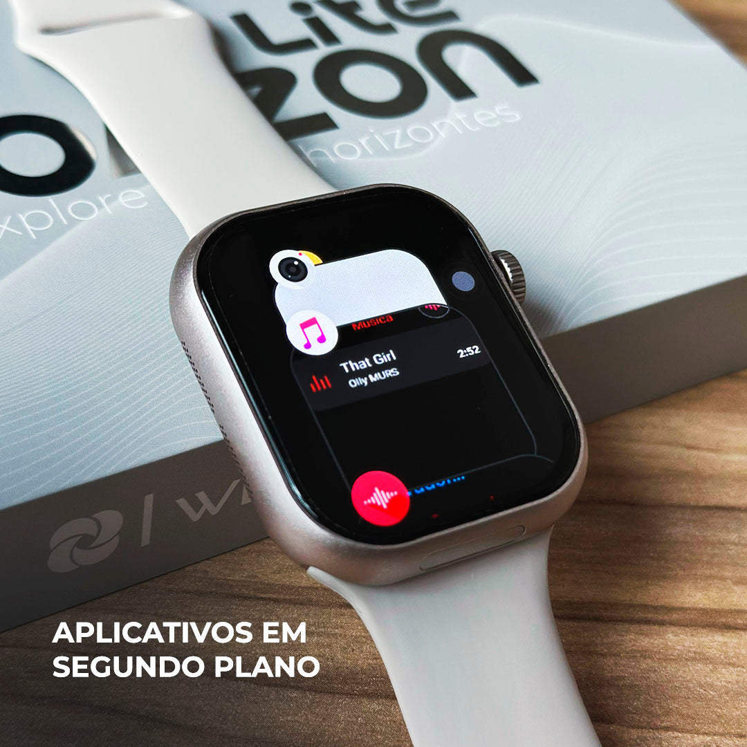 Smartwatch Horizon Lite 4G – 2 GB/16 GB, Câmera Rotativa - Celular de pulso