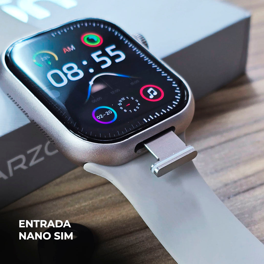 Smartwatch Horizon Lite 4G – 2 GB/16 GB, Câmera Rotativa - Celular de pulso