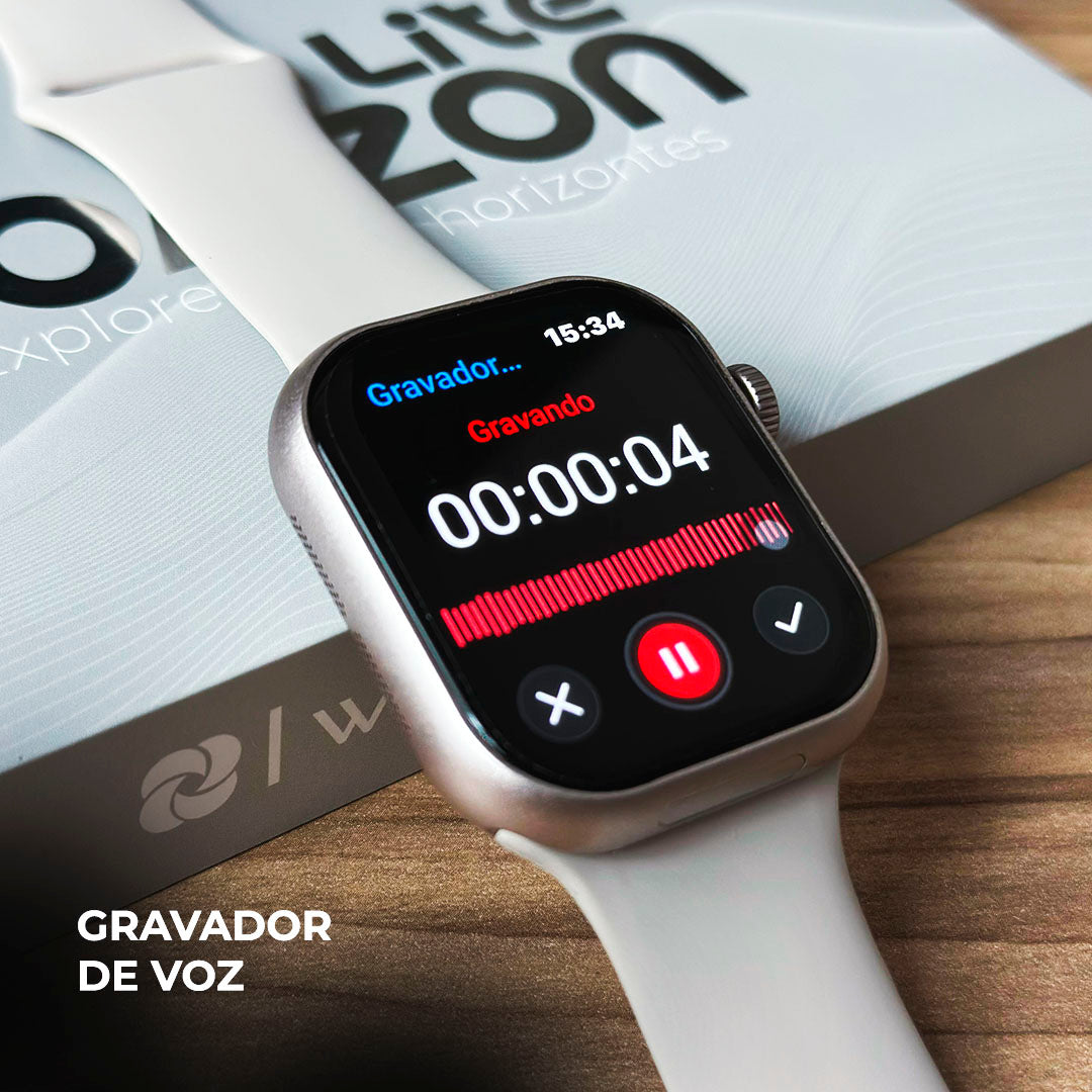 Smartwatch Horizon Lite 4G – 2 GB/16 GB, Câmera Rotativa - Celular de pulso