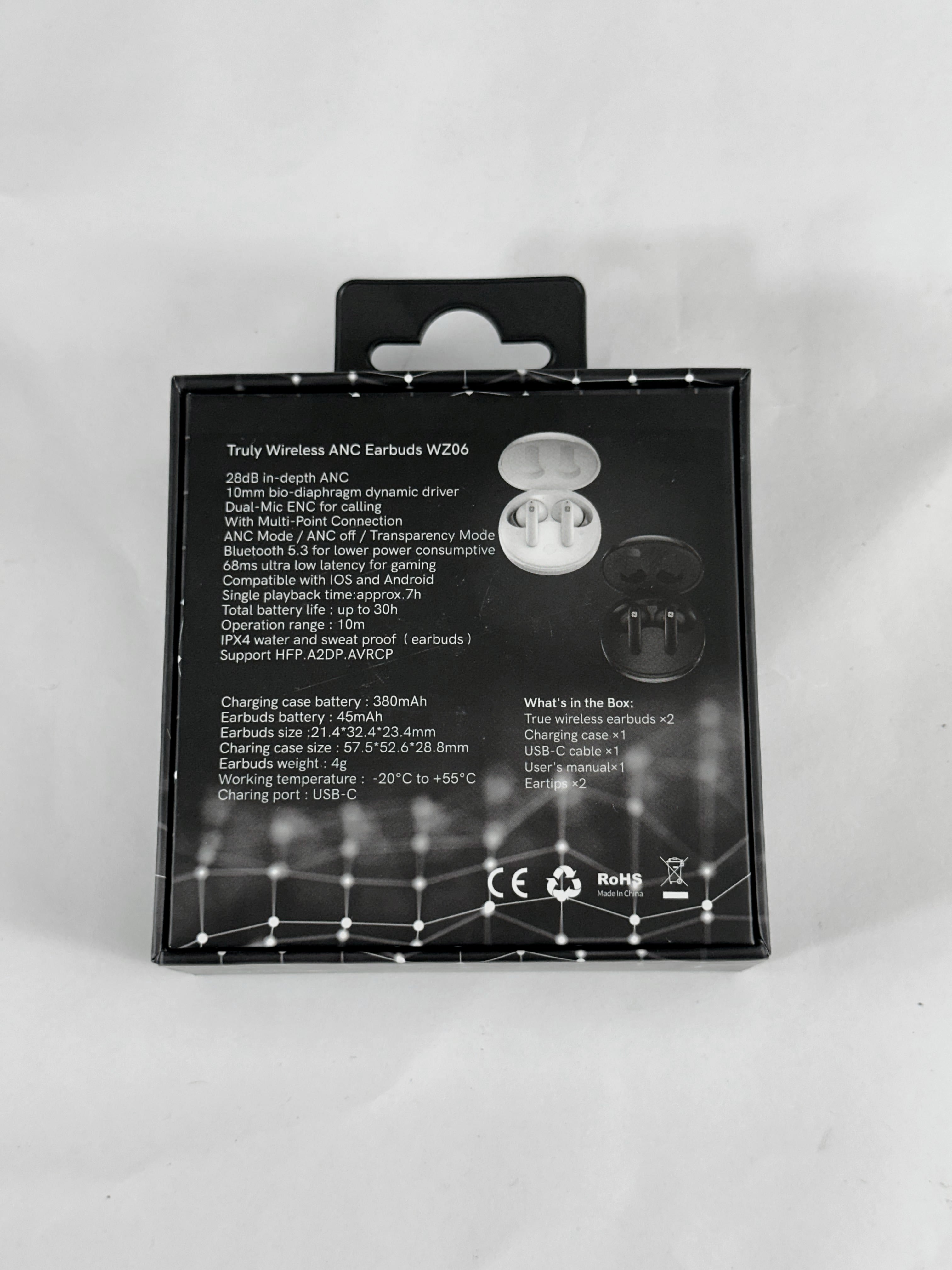 Fone de Ouvido TWS Wz 06 Wearzone
