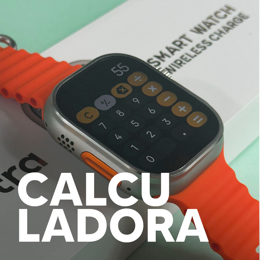 Smartwatch S9 Ultra 49 mm – AMOLED, Chamadas & Fitness