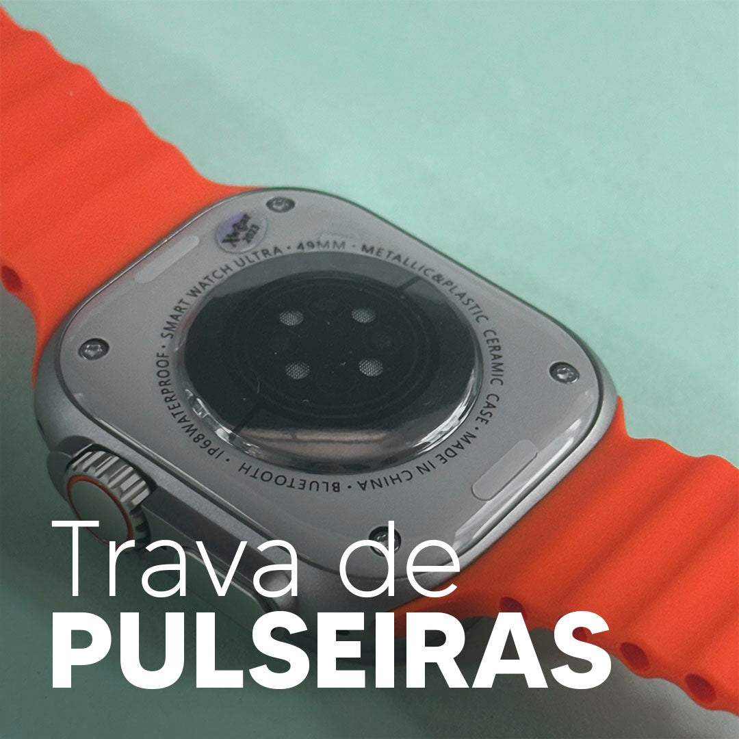 Smartwatch S9 Ultra 49 mm – AMOLED, Chamadas & Fitness