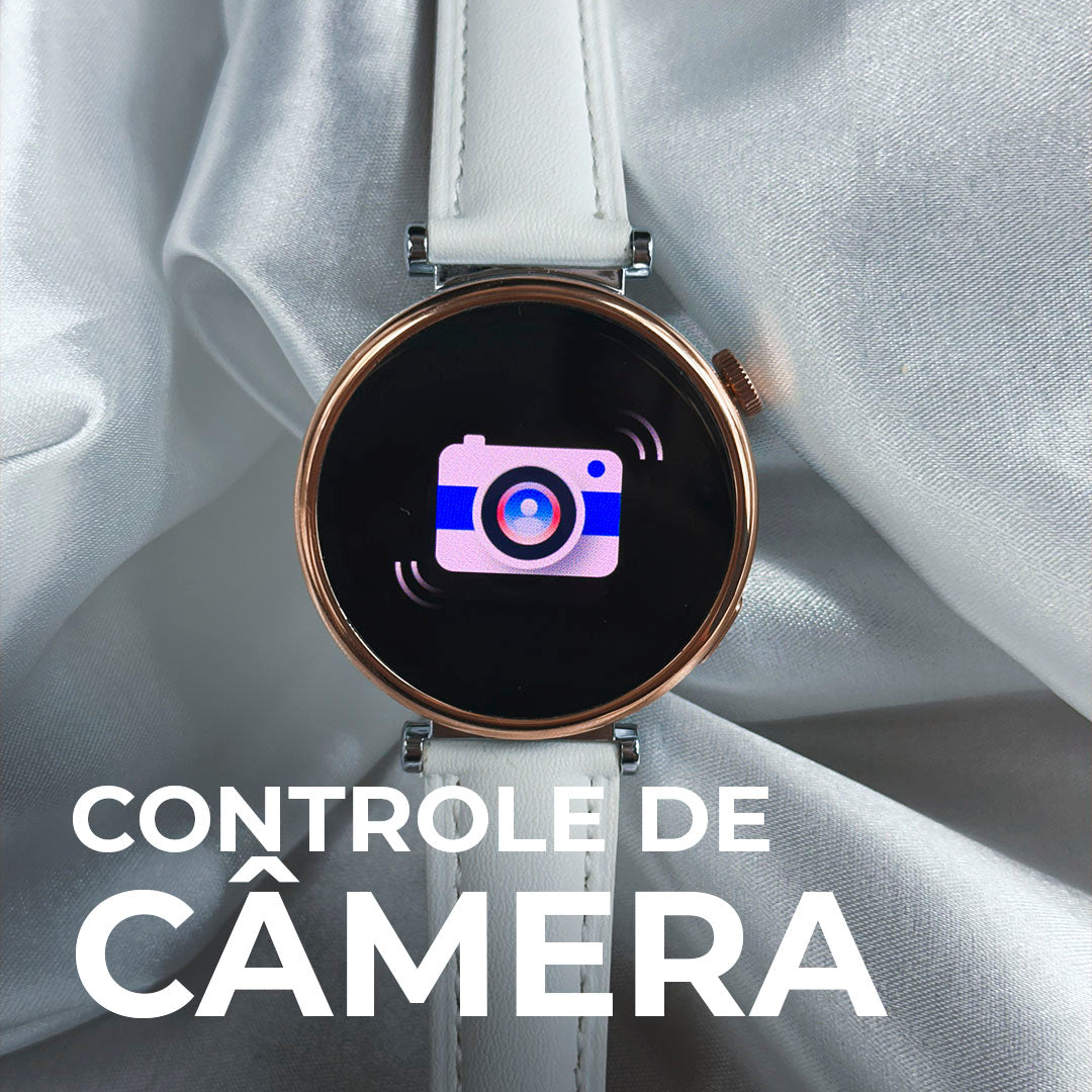 Smartwatch Áurea Tela Amoled com duas pulseiras