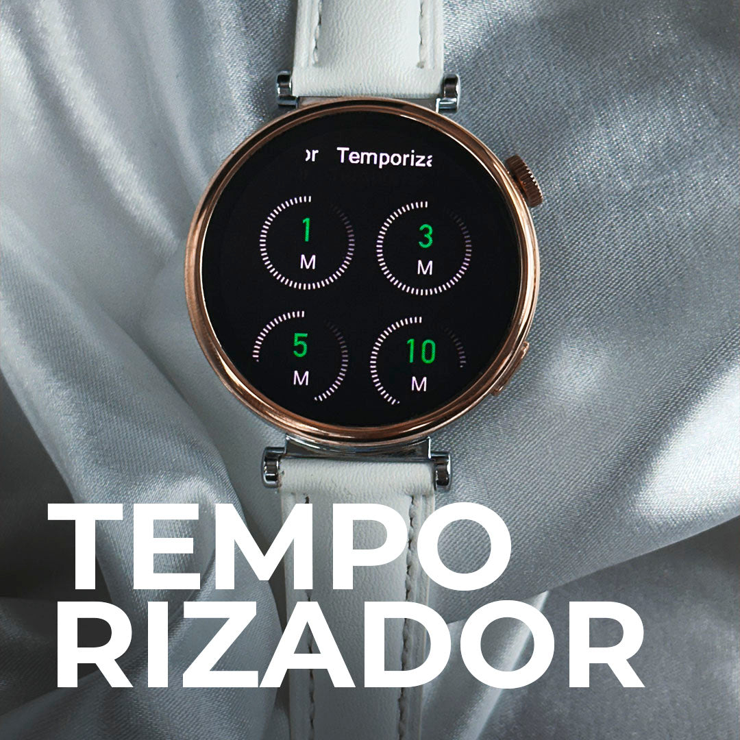 Smartwatch Áurea Tela Amoled com duas pulseiras