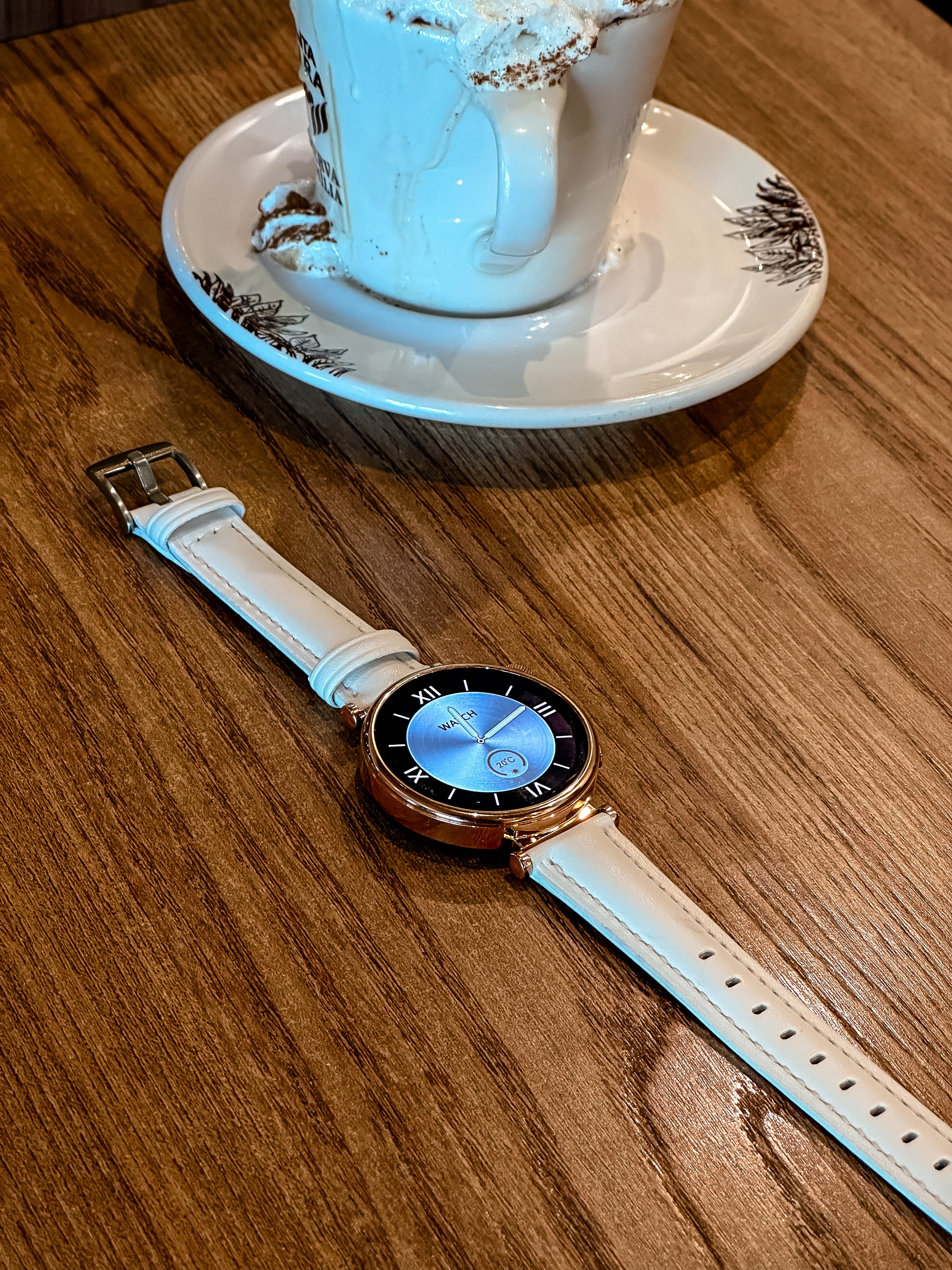 Smartwatch Áurea Tela Amoled com duas pulseiras