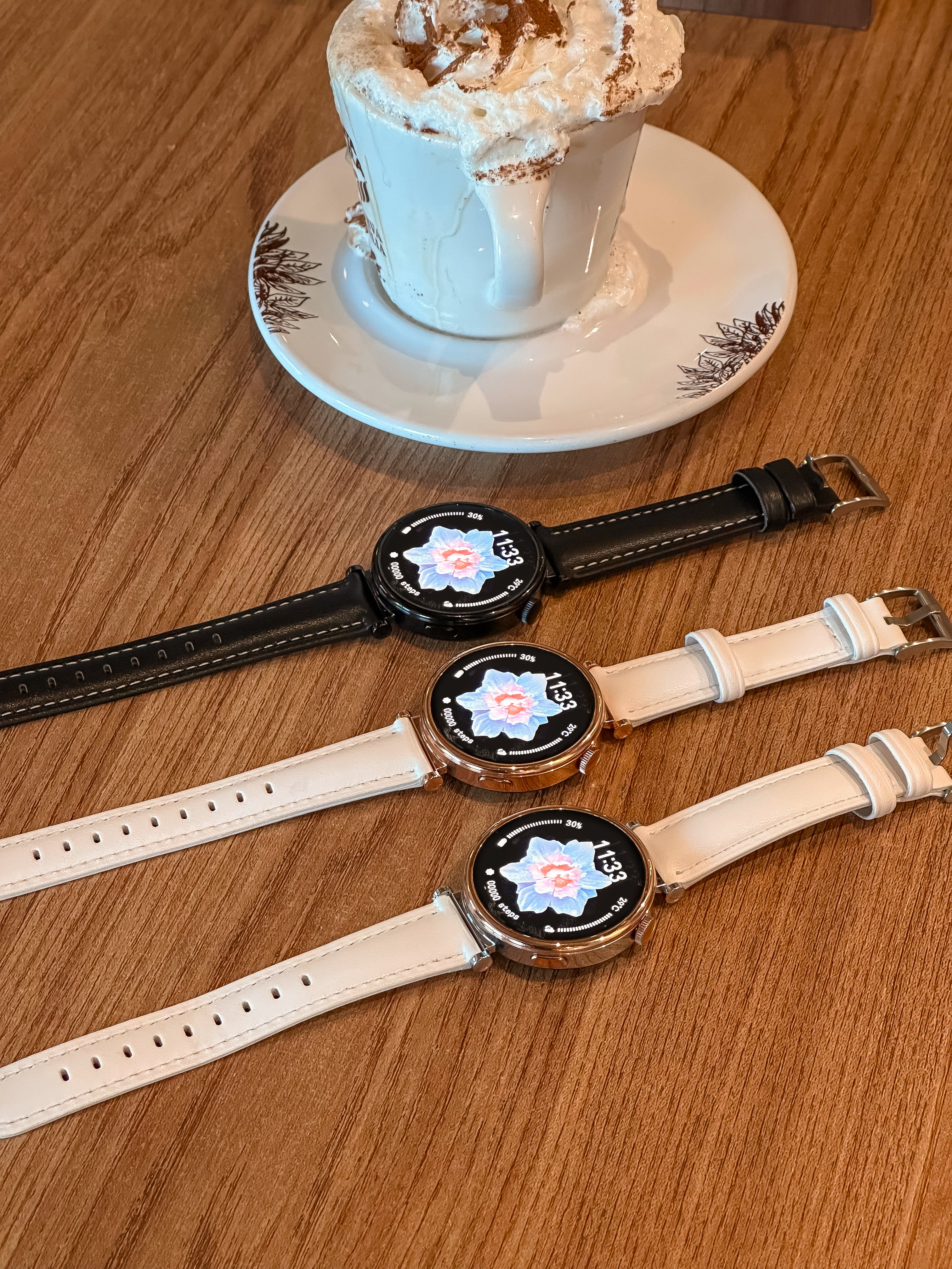 Smartwatch Áurea Tela Amoled com duas pulseiras