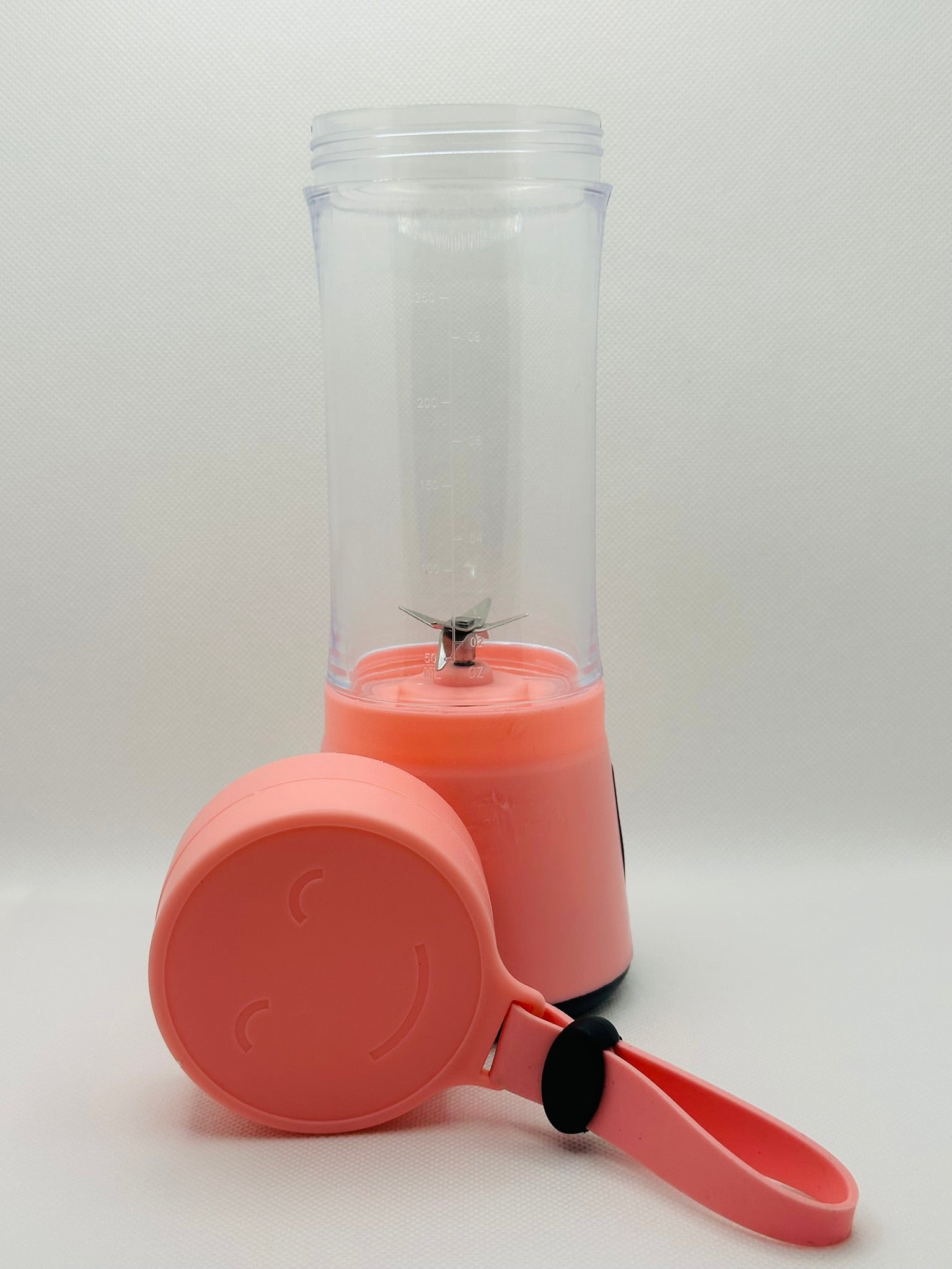 Mini Liquidificador Portátil Recarregável - Rosa