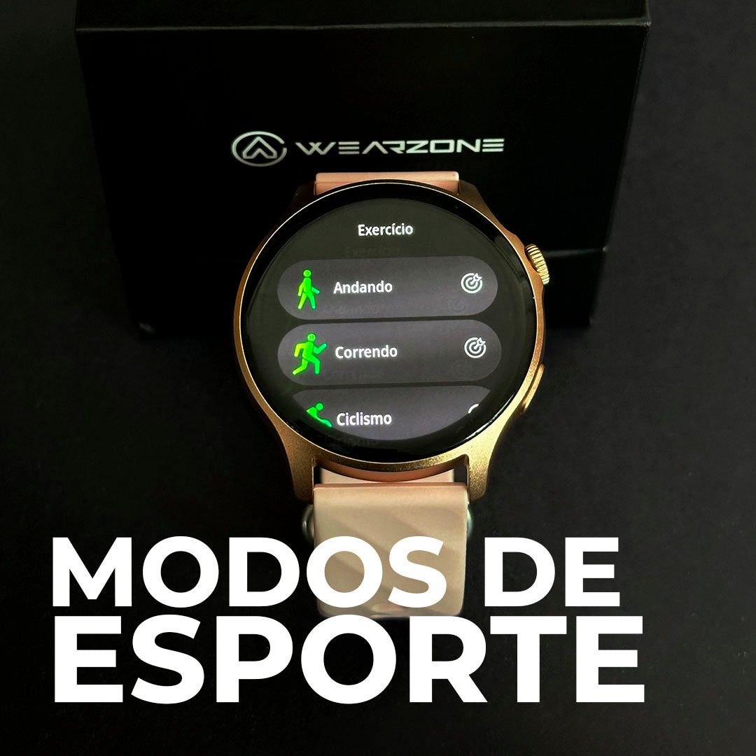 Smartwatch Life AMOLED – Saúde, Estilo e Tecnologia