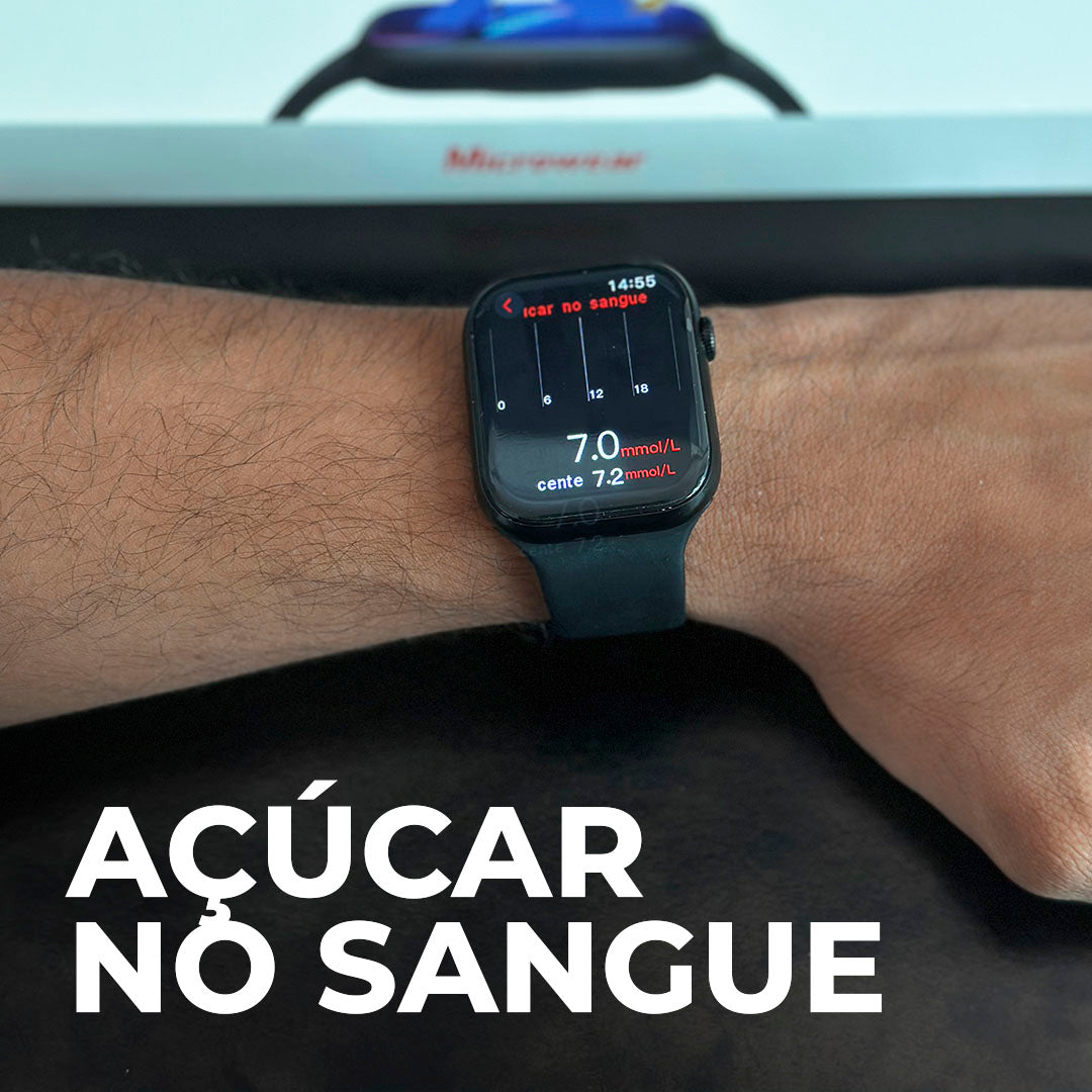 Smartwatch S10 Microwear – ChatGPT em Português + Tradutor