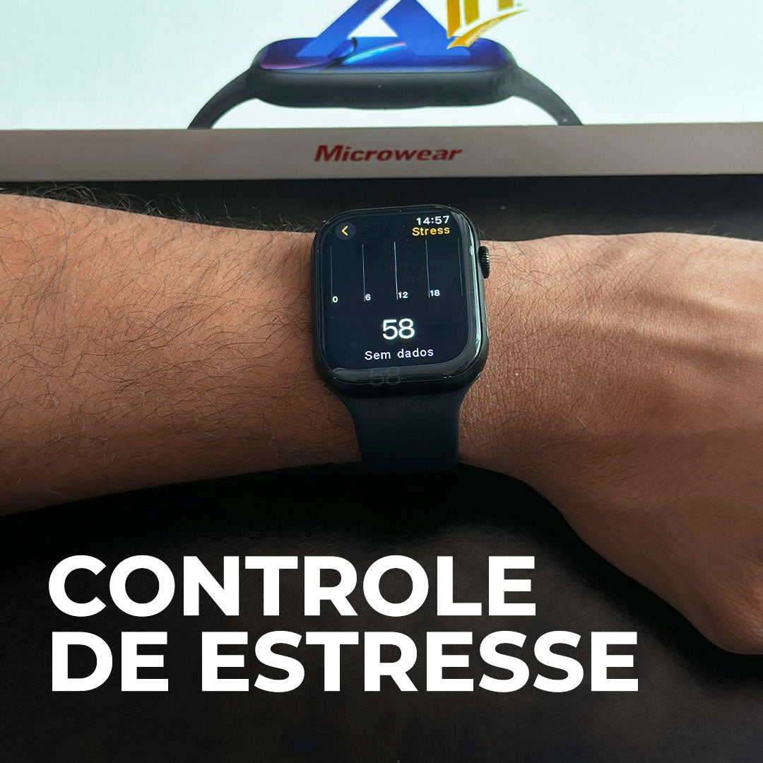 Smartwatch S10 Microwear – ChatGPT em Português + Tradutor