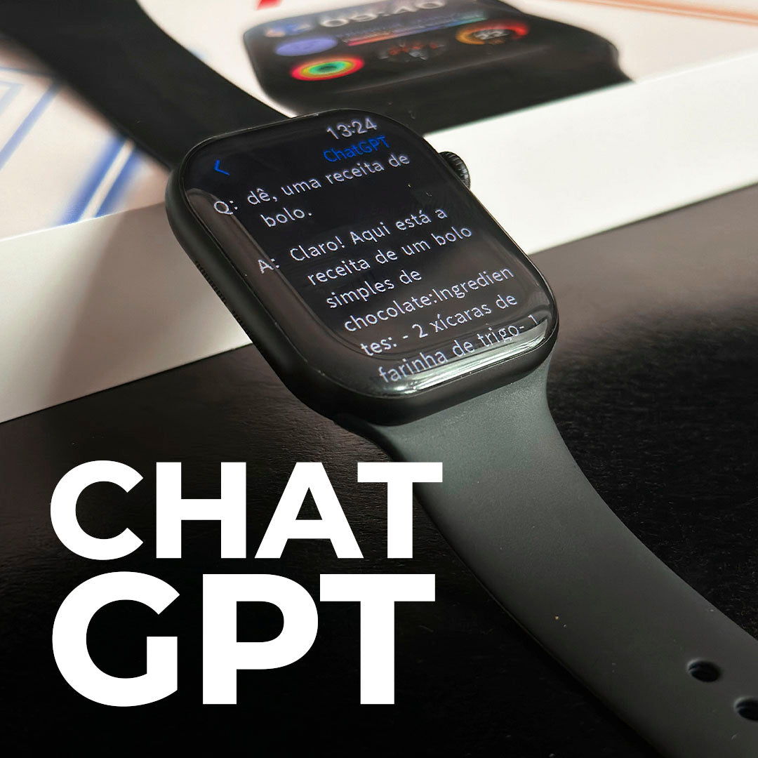 Smartwatch S10 Pro – ChatGPT, GPS e NFC