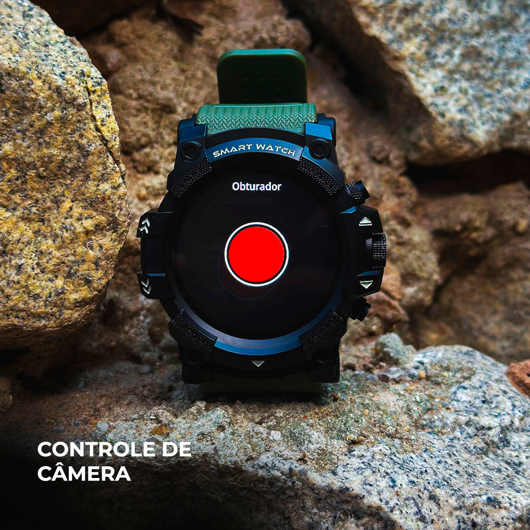 Smartwatch Thunder GPS – Aventura e 100 Modos Esportivos