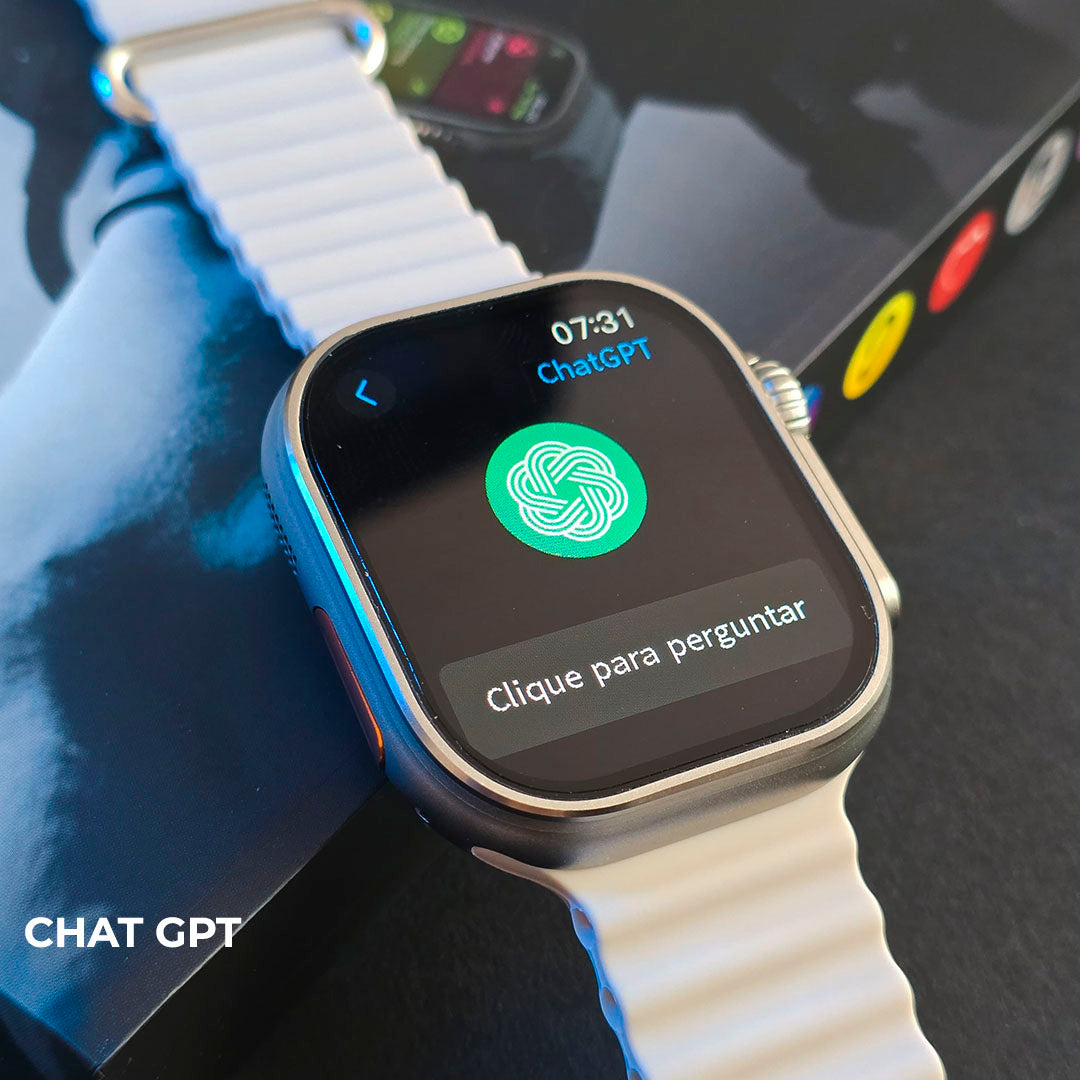 Smartwatch U4 Pro 49 mm – AMOLED, AI e Chamadas