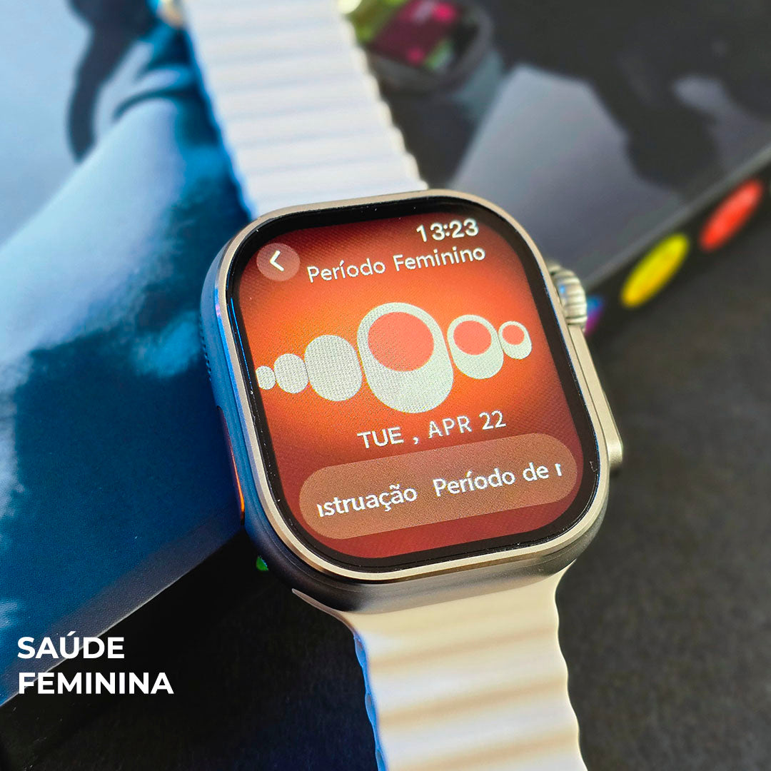 Smartwatch U4 Pro 49 mm – AMOLED, AI e Chamadas