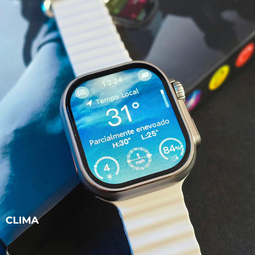 Smartwatch U4 Pro 49 mm – AMOLED, AI e Chamadas