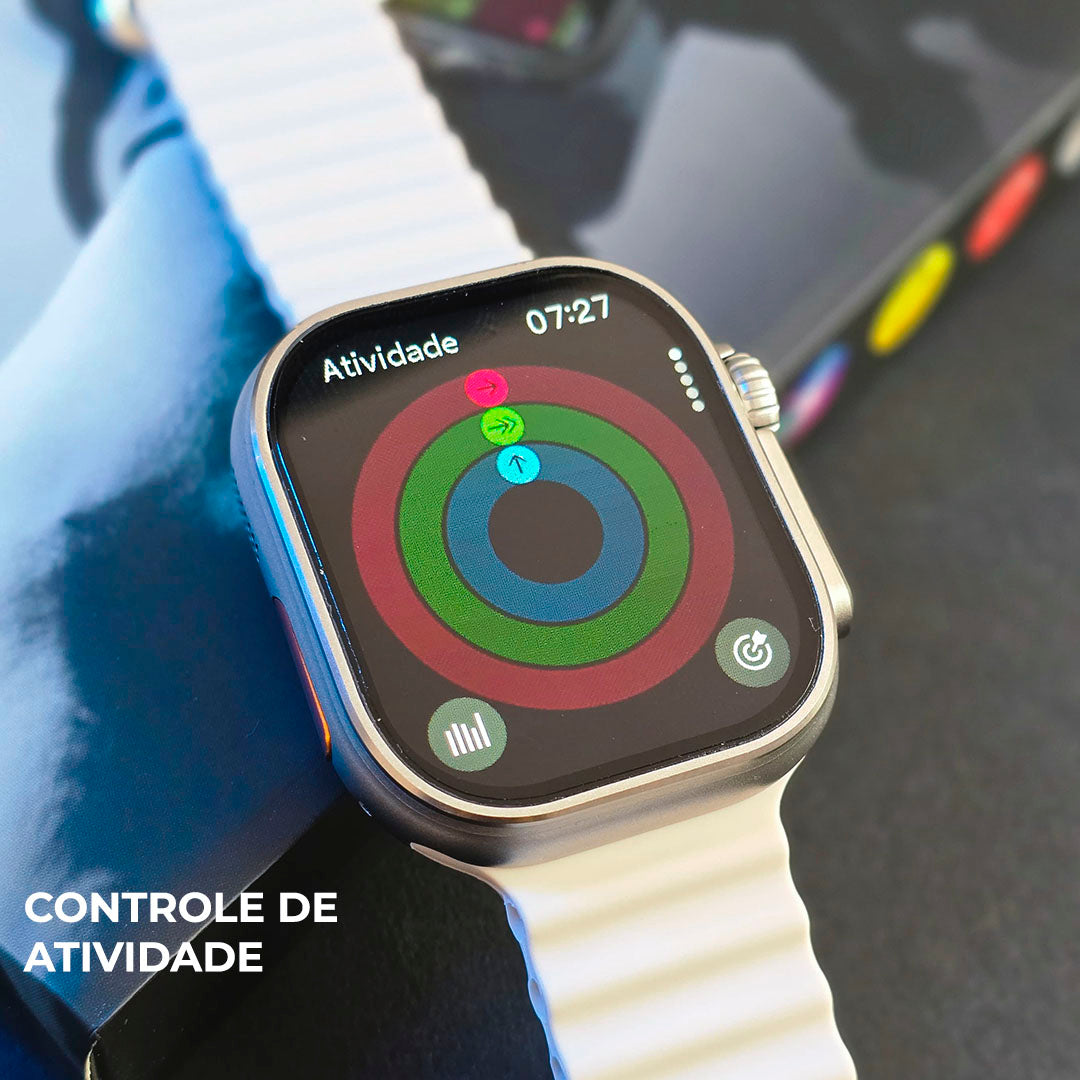 Smartwatch U4 Pro 49 mm – AMOLED, AI e Chamadas