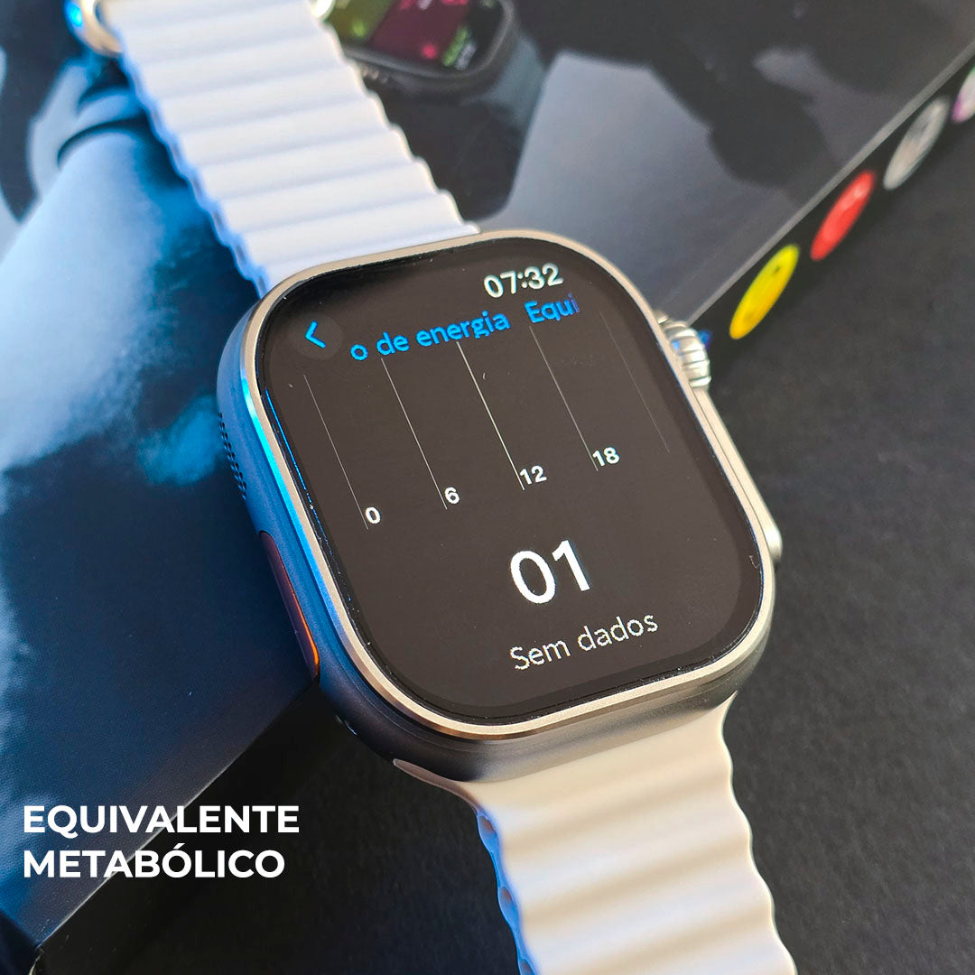 Smartwatch U4 Pro 49 mm – AMOLED, AI e Chamadas